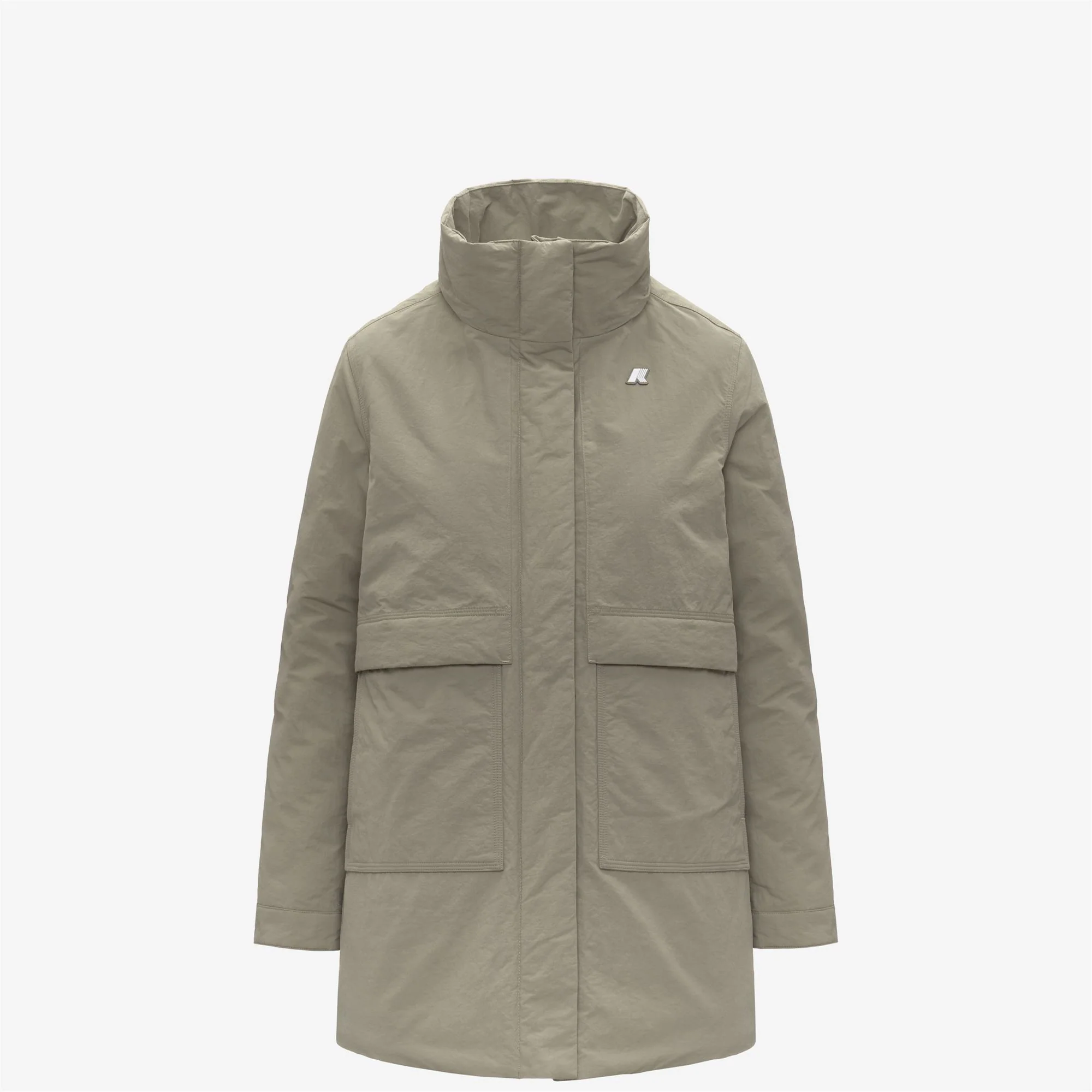 KALIMA WARM COTTON NYLON - Jackets - 3/4 LENGTH - Woman - GREEN OAK - Image 2