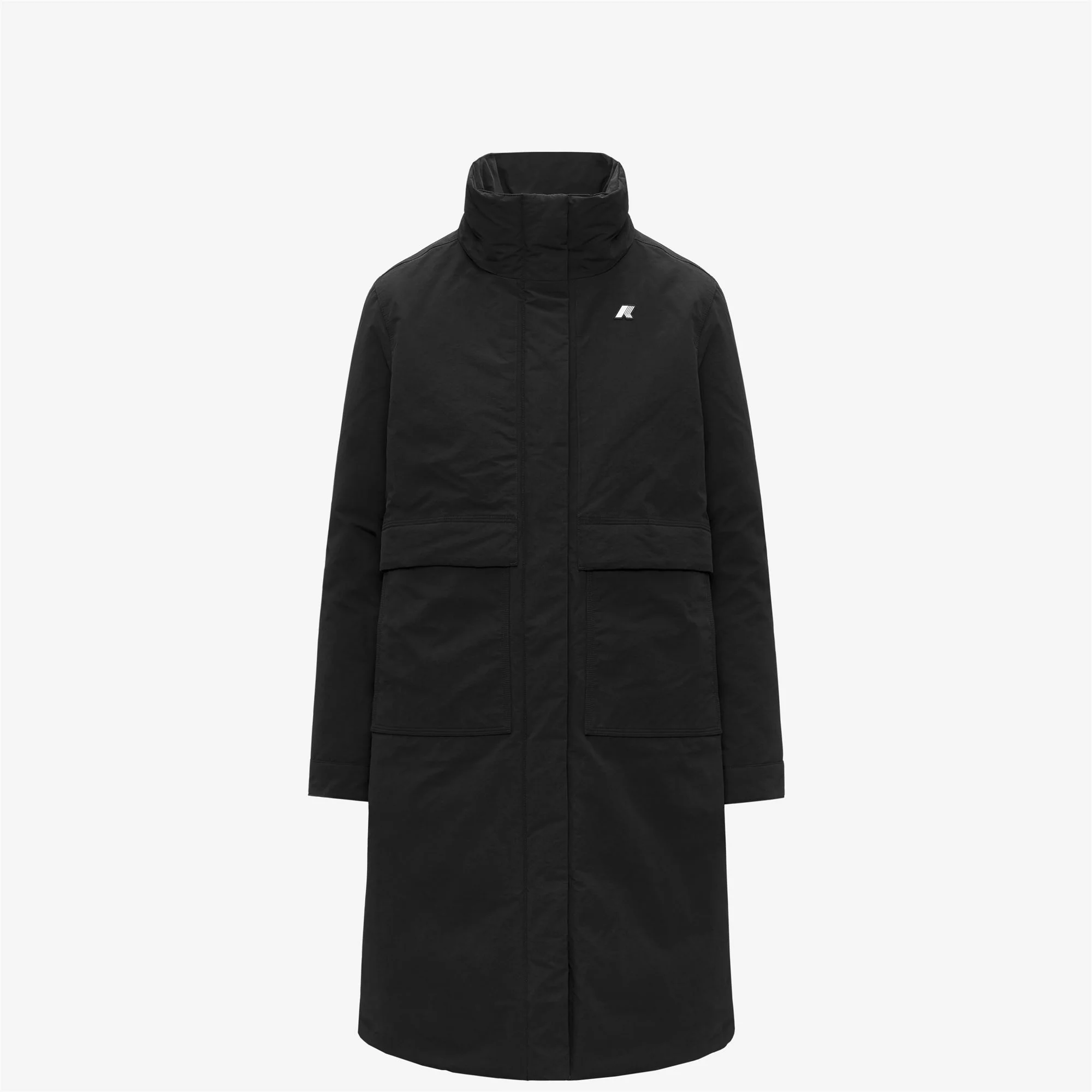 KALISHA WARM COTTON NYLON - Jackets - Long - Woman - BLACK PURE - Image 8