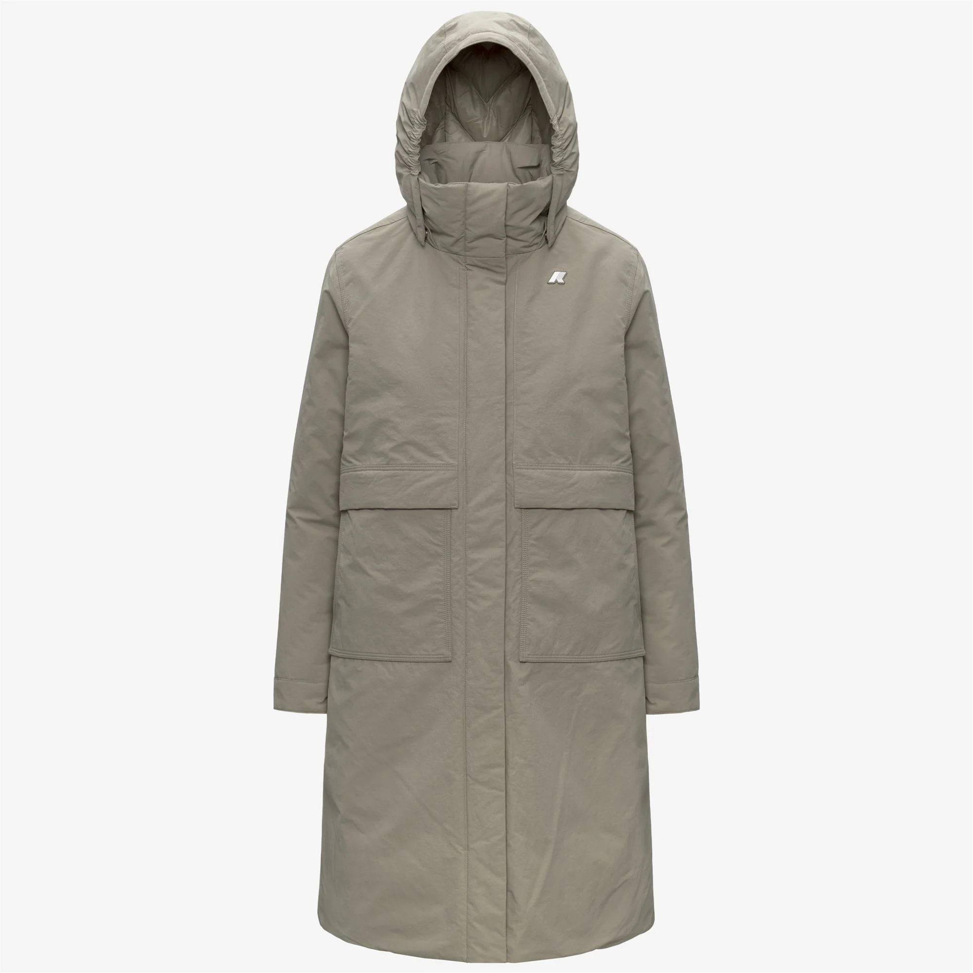 KALISHA WARM COTTON NYLON - Jackets - Long - Woman - GREEN OAK - Image 7