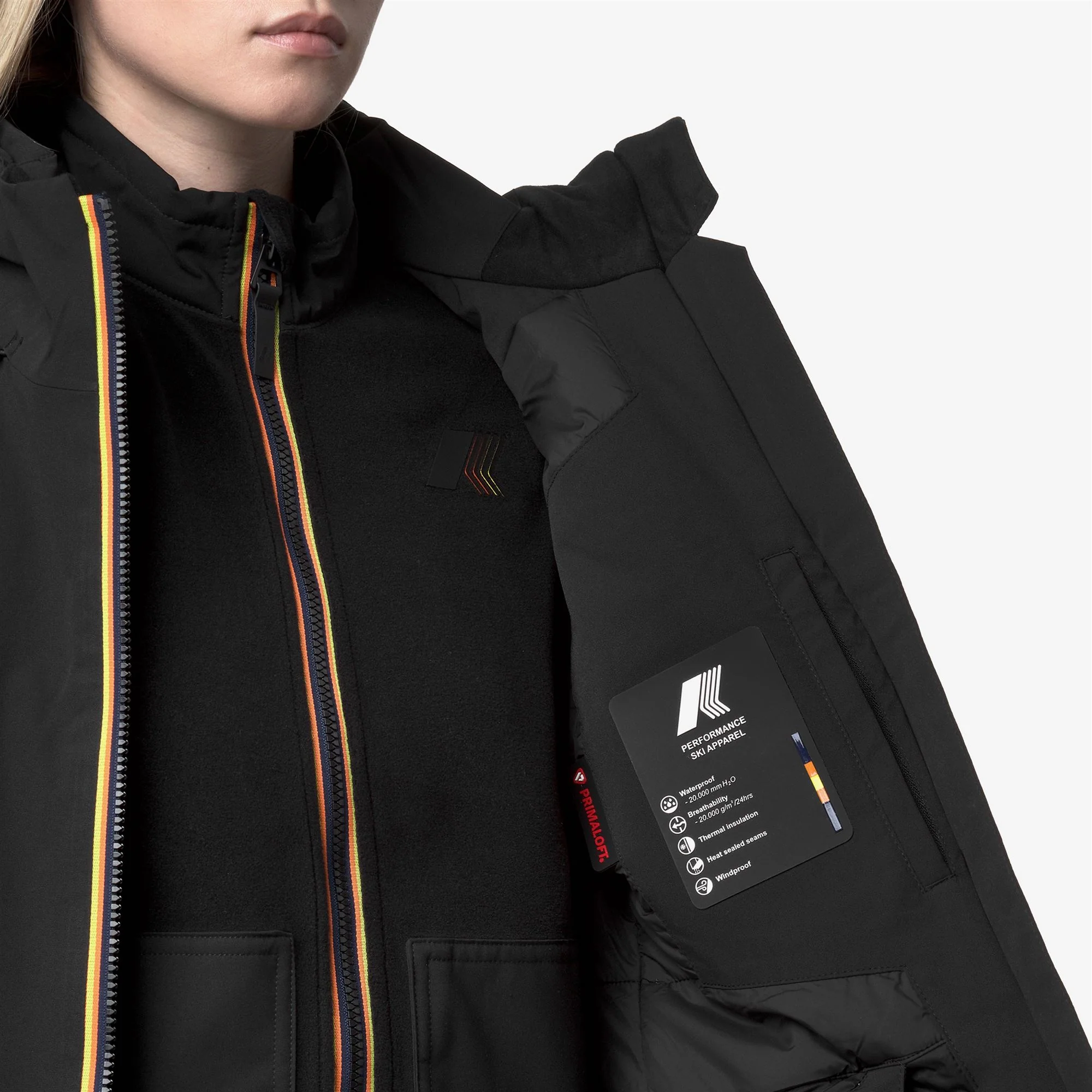 LABRESSE 2L TWILL - Jackets - Mid - Woman - BLACK PURE - Image 3