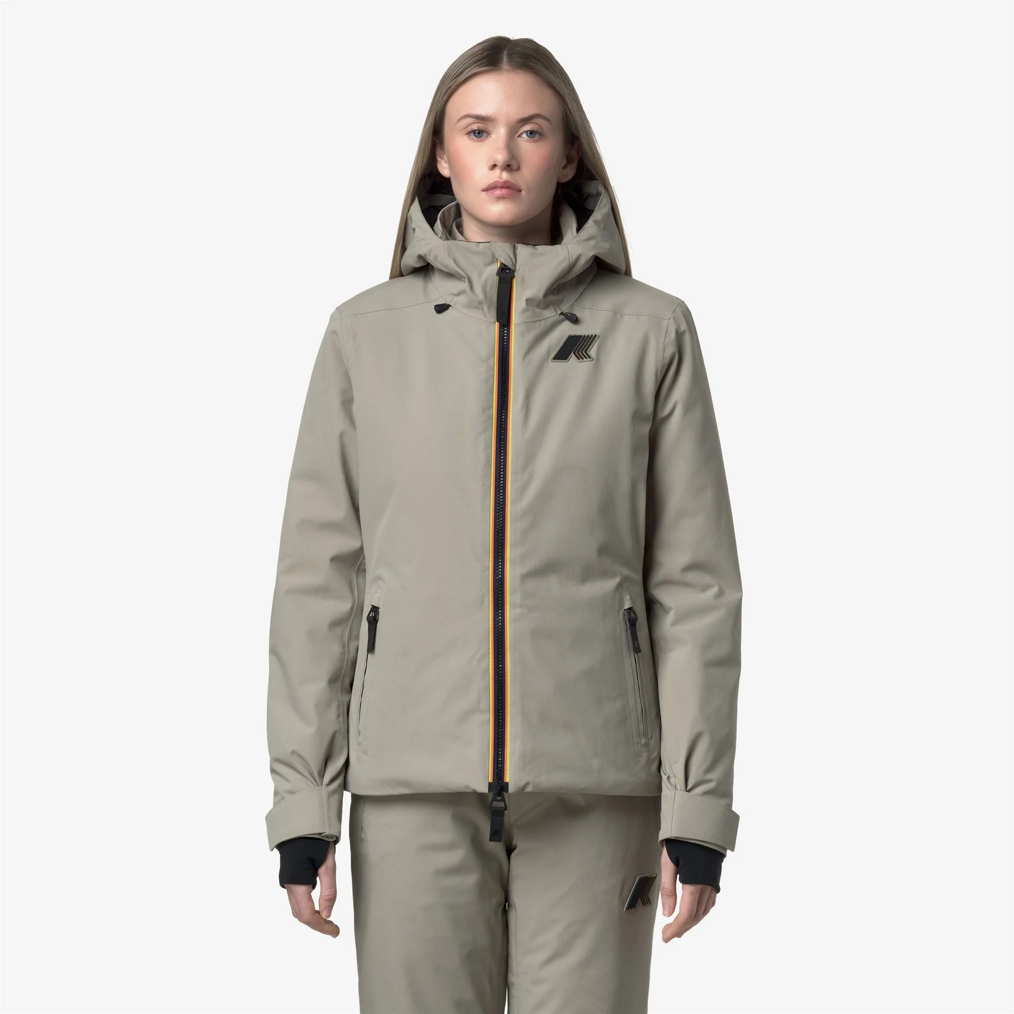LABRESSE 2L TWILL - Jackets - Mid - Woman - GREEN OAK - Image 5