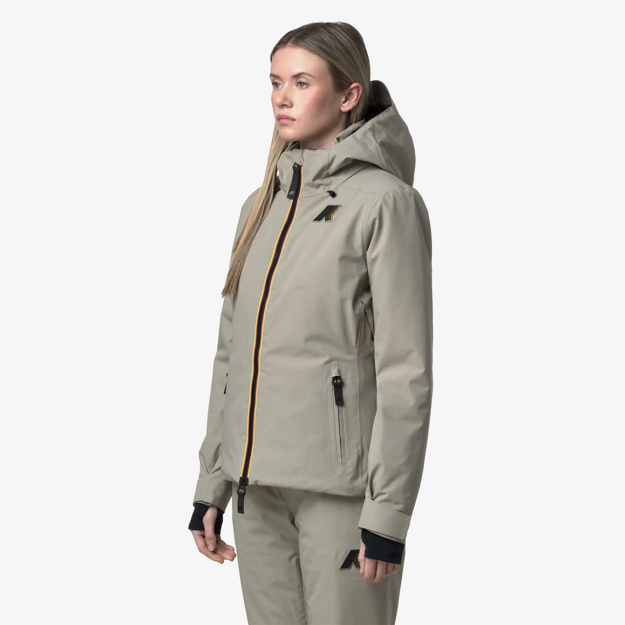 LABRESSE 2L TWILL - Jackets - Mid - Woman - GREEN OAK - Image 6