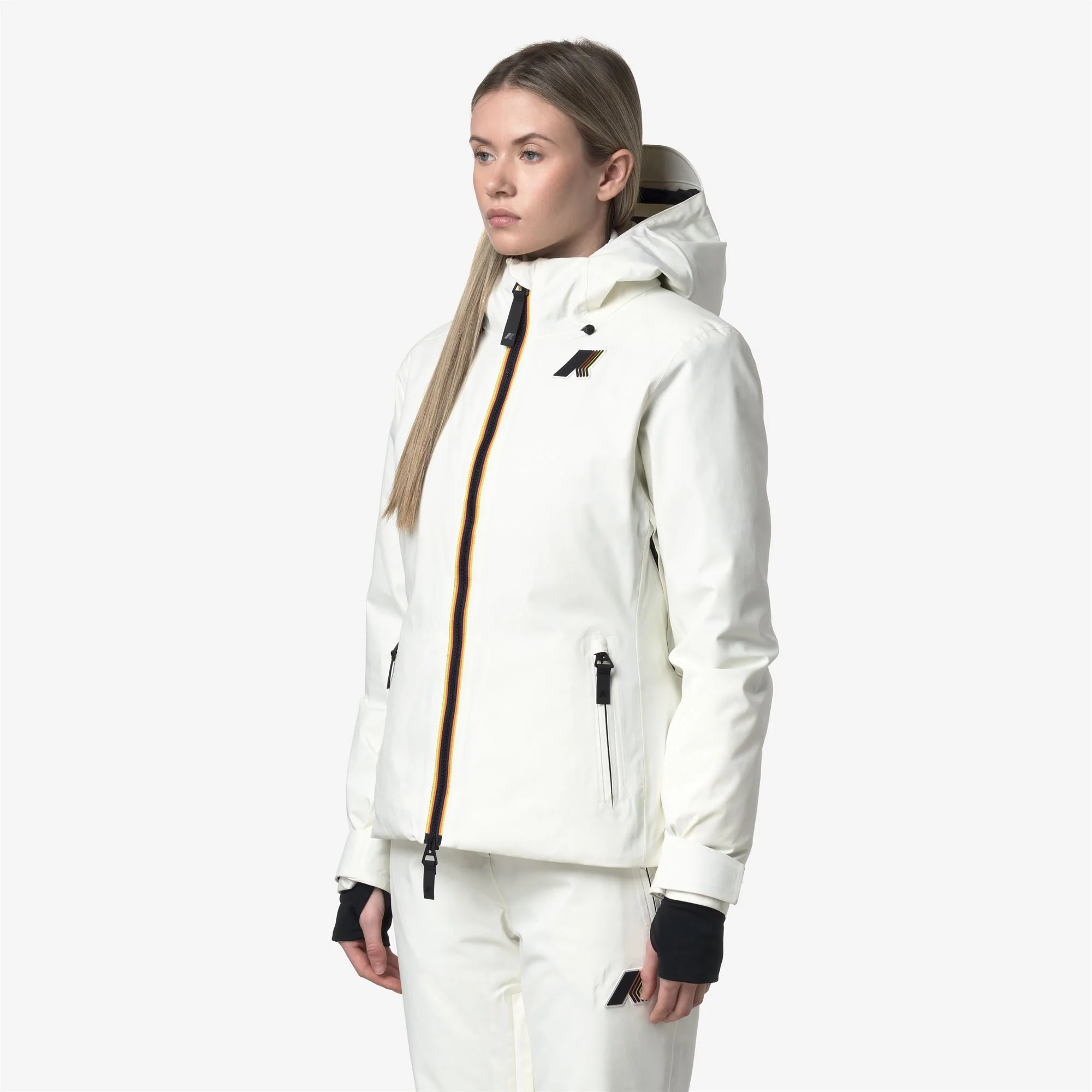 LABRESSE 2L TWILL - Jackets - Mid - Woman - WHITE GARDENIA - Image 6