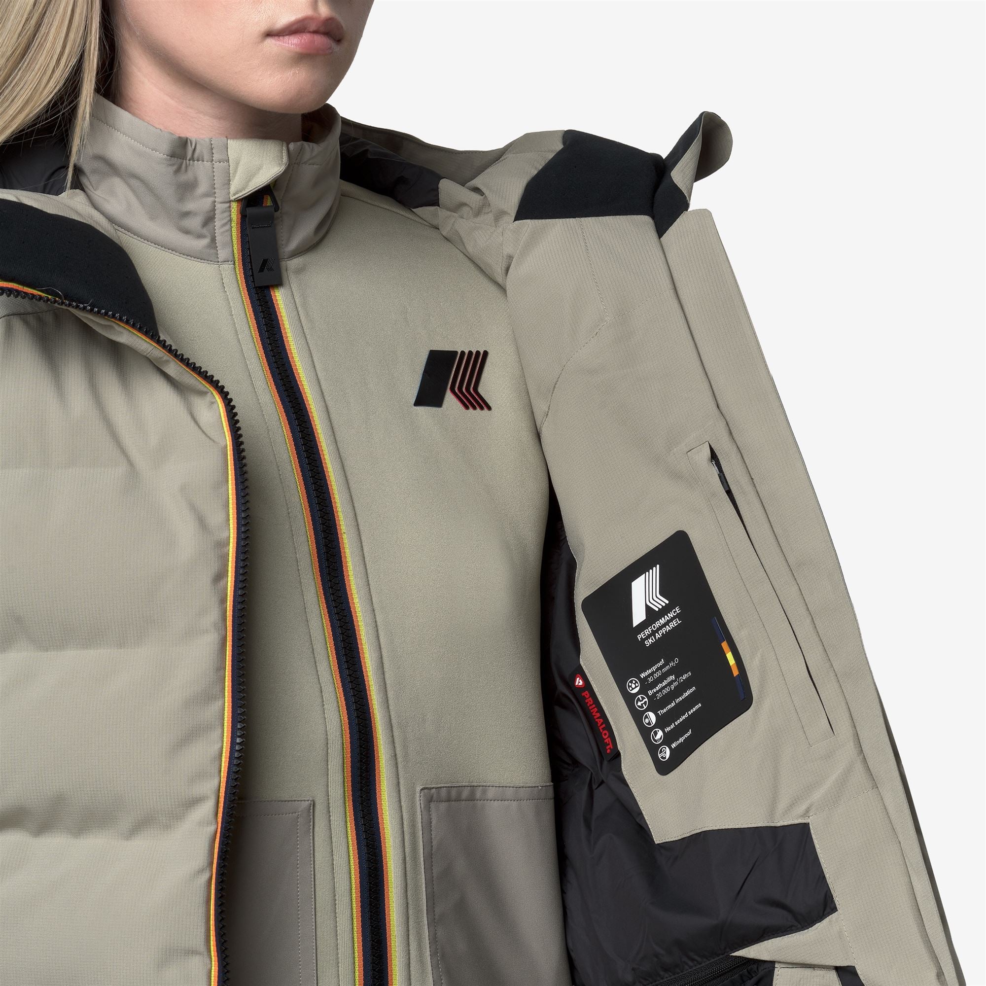 LATUEDA HQUILTED - Jackets - Mid - Woman - GREEN OAK - Image 3