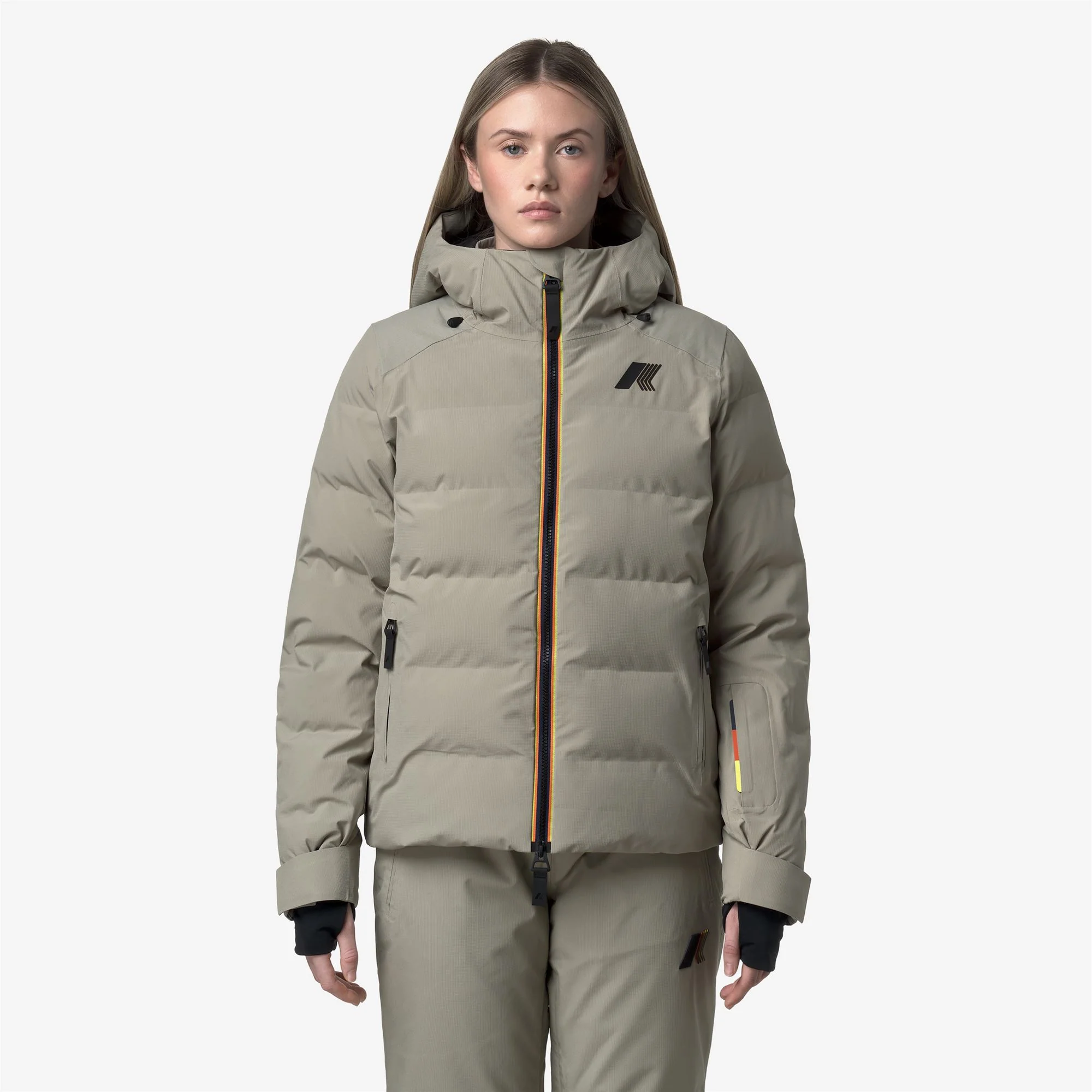 LATUEDA HQUILTED - Jackets - Mid - Woman - GREEN OAK - Image 5