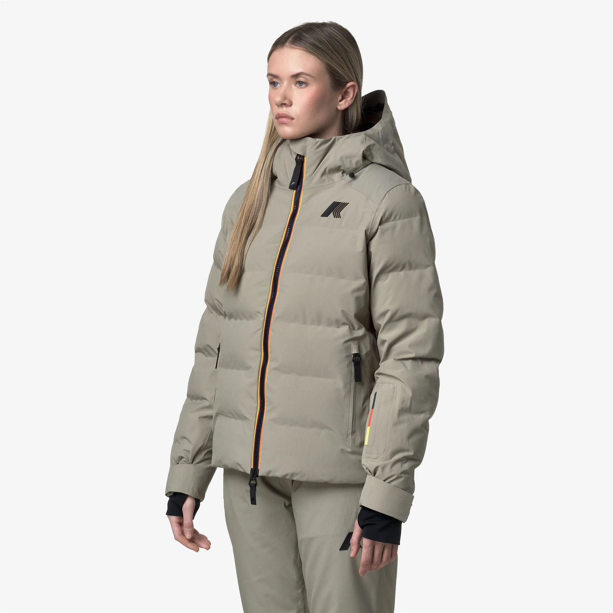 LATUEDA HQUILTED - Jackets - Mid - Woman - GREEN OAK - Image 6