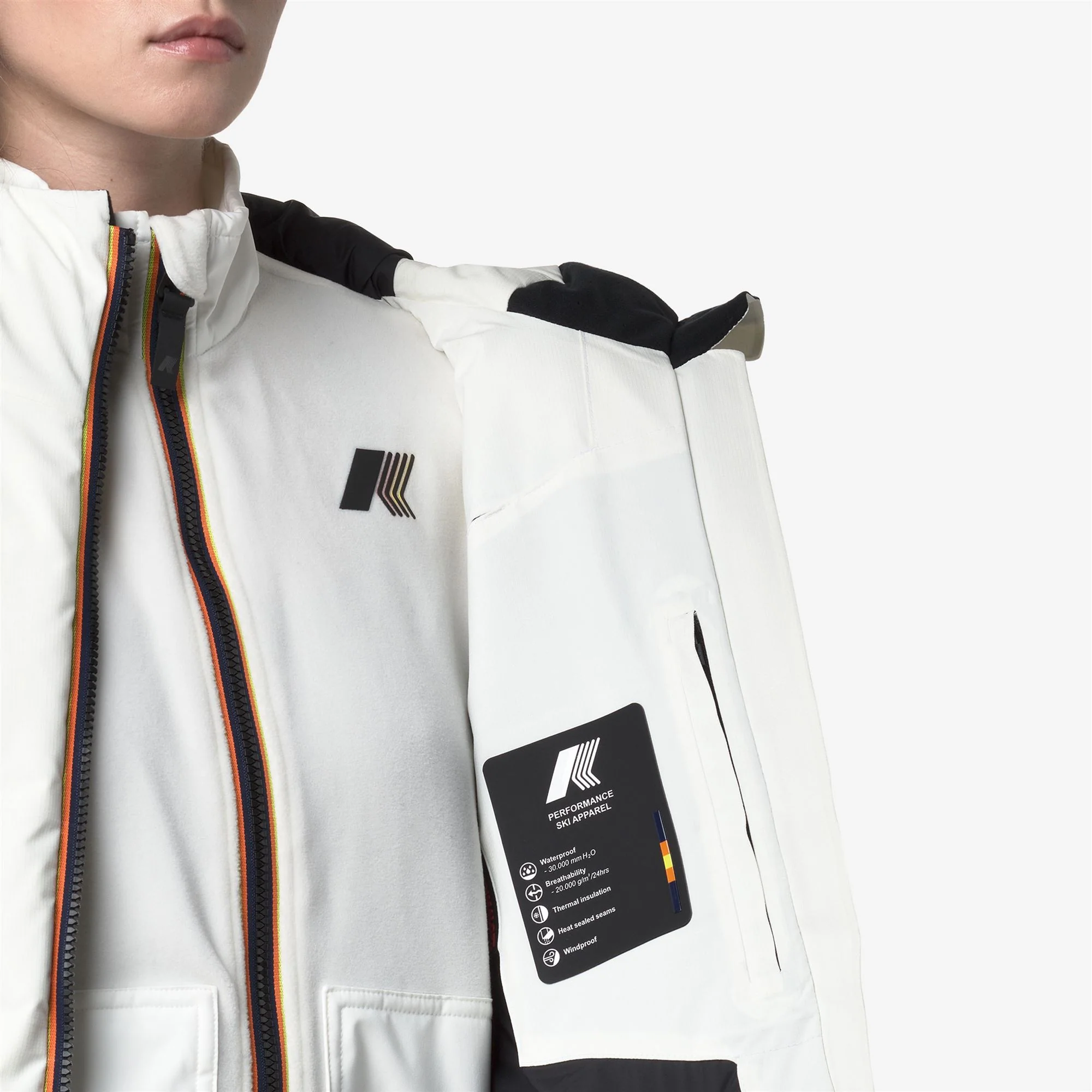 LATUEDA HQUILTED - Jackets - Mid - Woman - WHITE GARDENIA - Image 3