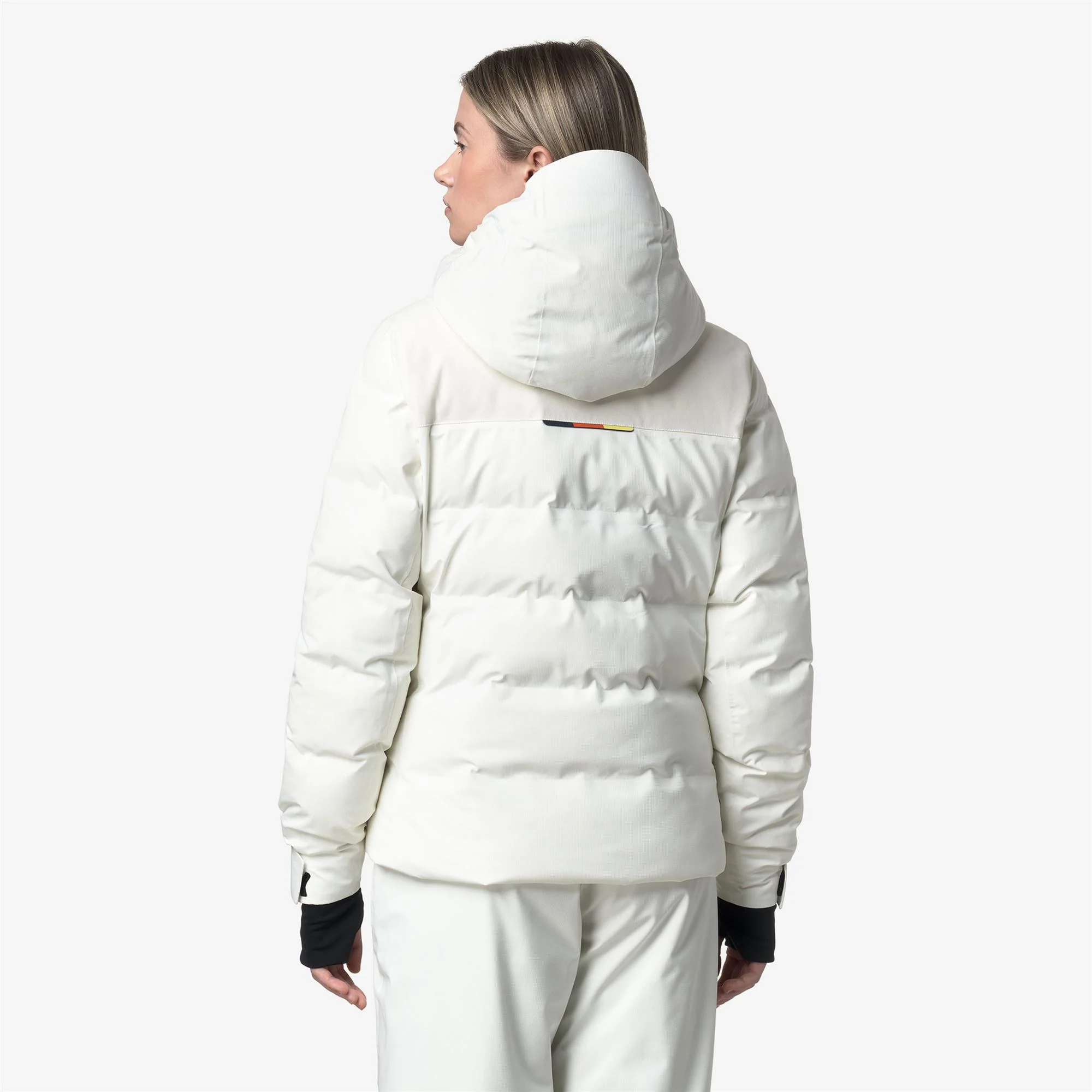 LATUEDA HQUILTED - Jackets - Mid - Woman - WHITE GARDENIA - Image 7