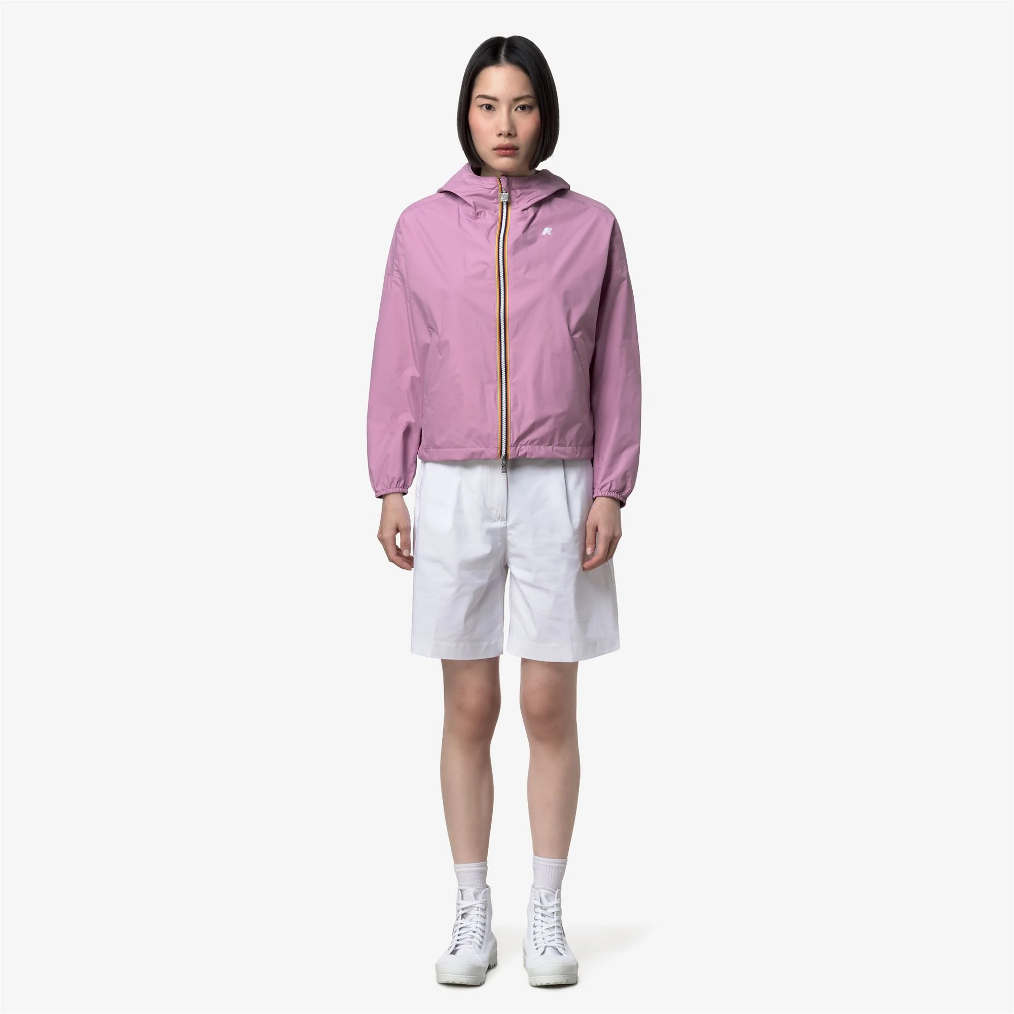 LAURETTE PLUS.2 REVERSIBLE - Jackets - Short - Woman - VIOLET GLICINE-VIOLET MAUVE WINE - Image 4