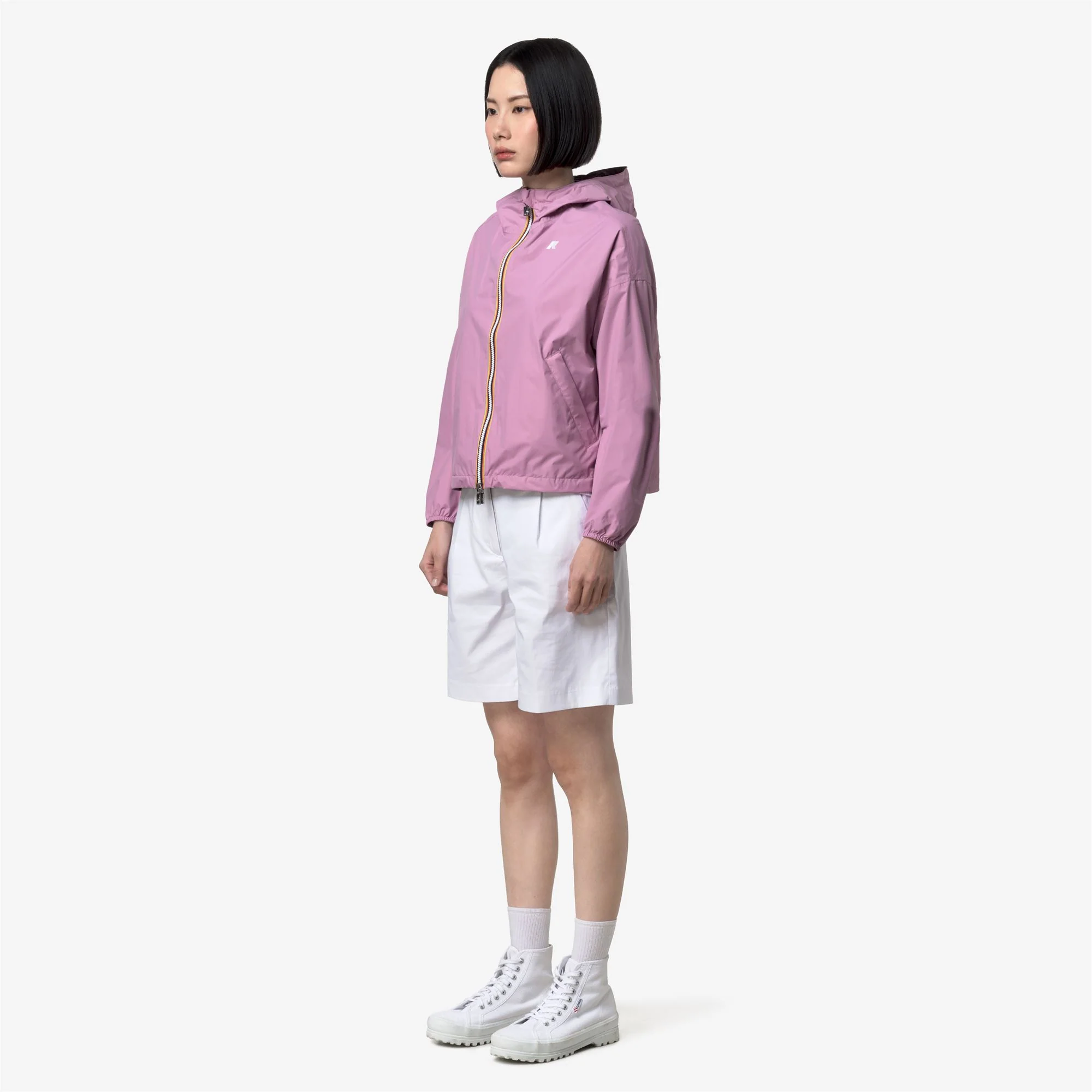 LAURETTE PLUS.2 REVERSIBLE - Jackets - Short - Woman - VIOLET GLICINE-VIOLET MAUVE WINE - Image 5
