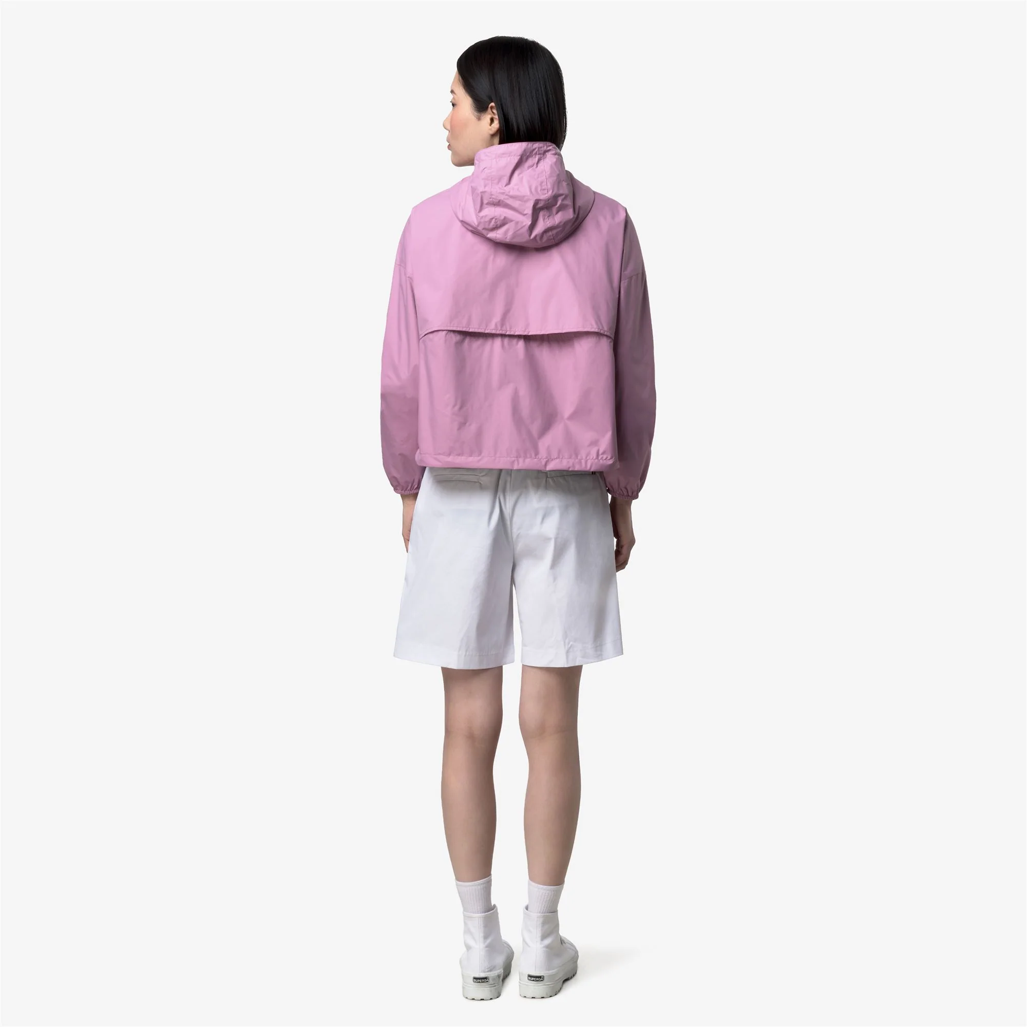 LAURETTE PLUS.2 REVERSIBLE - Jackets - Short - Woman - VIOLET GLICINE-VIOLET MAUVE WINE - Image 6