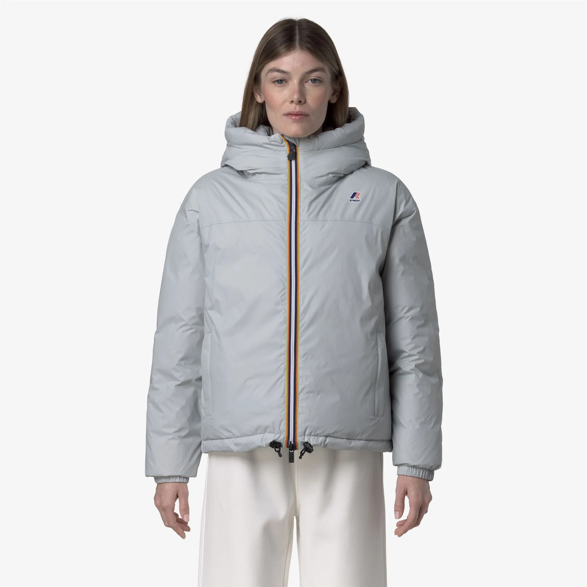LE VRAI 4.0 ALBINE HEAVY WARM - Jackets - Short - Woman - GREY - Image 3