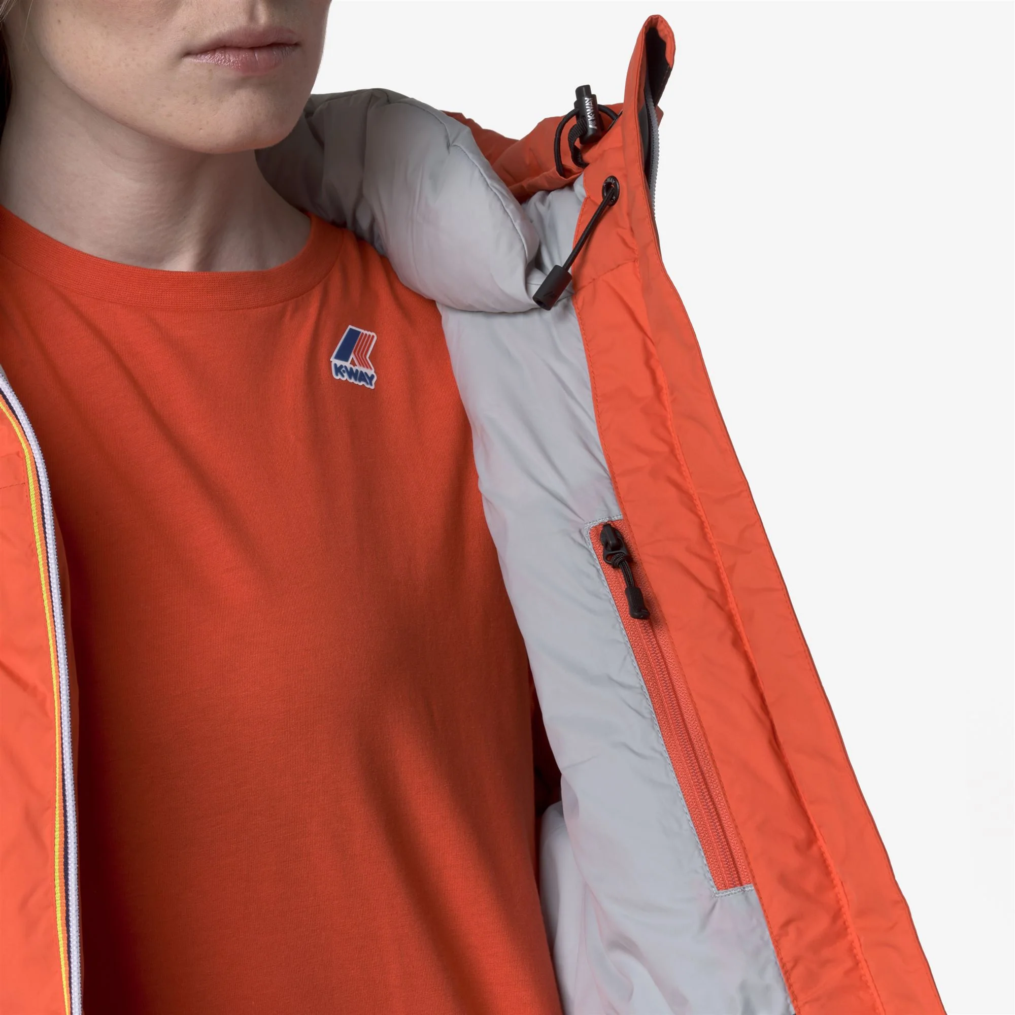 LE VRAI 4.0 ALBINE HEAVY WARM - Jackets - Short - Woman - ORANGE FIESTA - Image 2