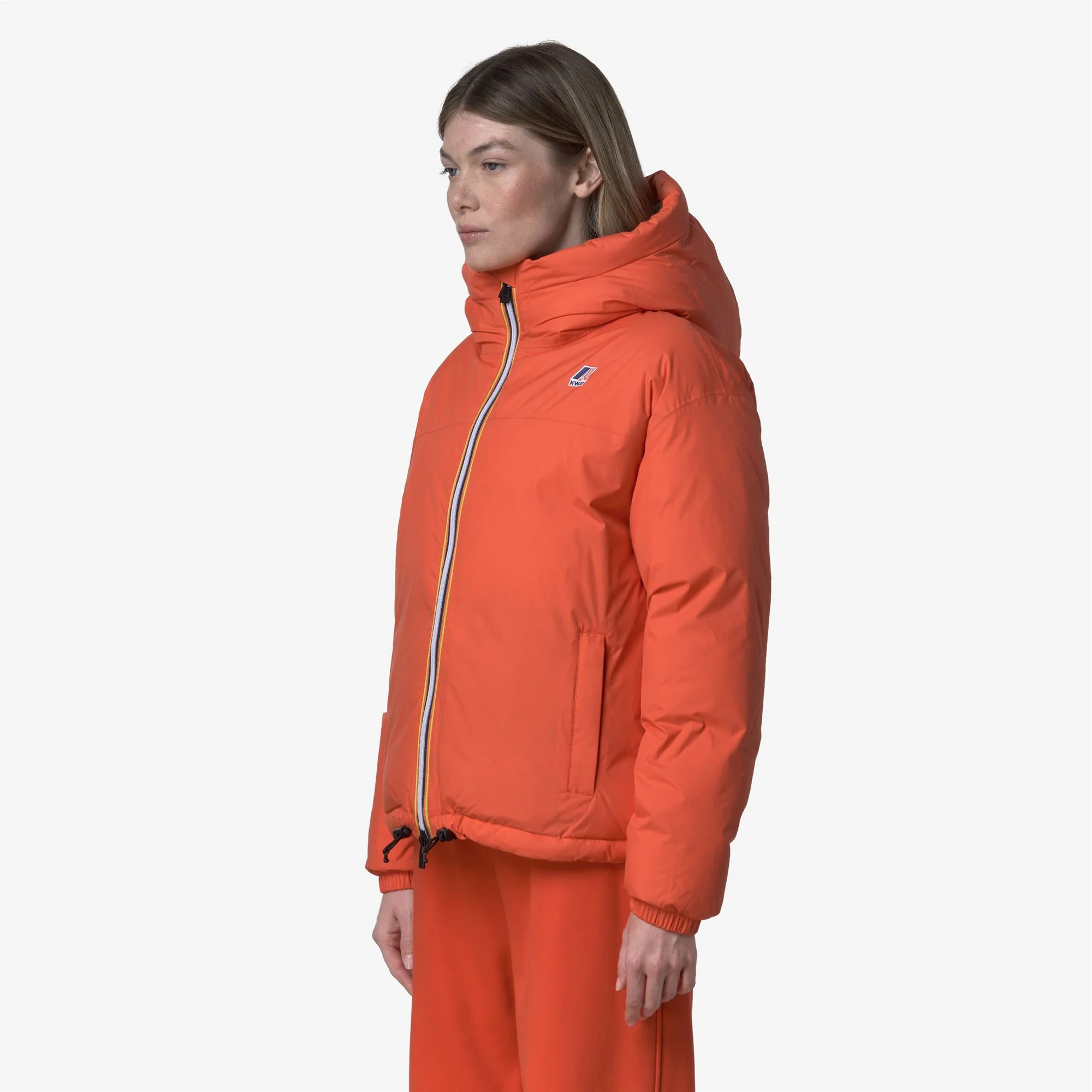LE VRAI 4.0 ALBINE HEAVY WARM - Jackets - Short - Woman - ORANGE FIESTA - Image 4