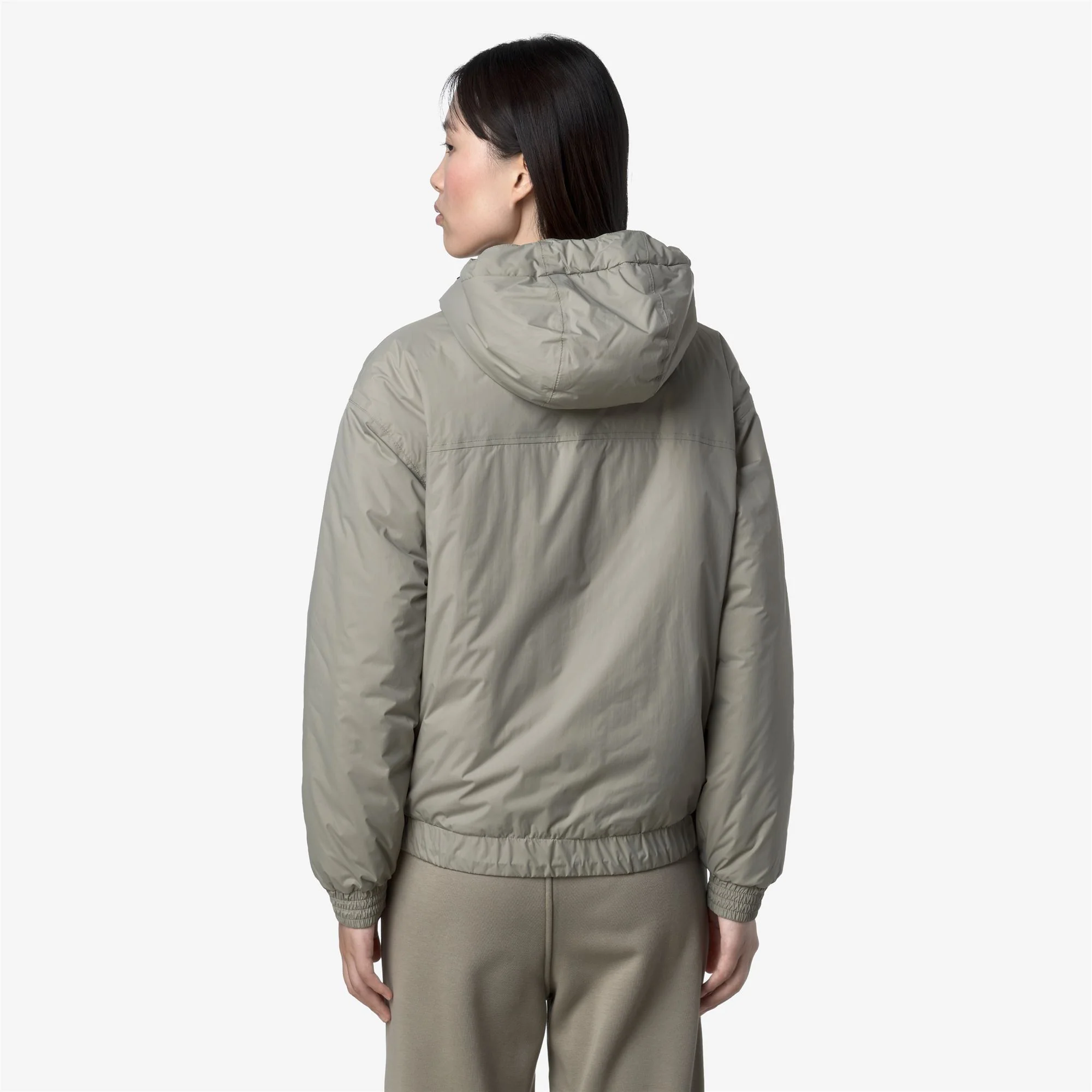 LE VRAI 4.0 ALBINE ORSETTO - Jackets - Short - Woman - GREEN OAK - Image 5