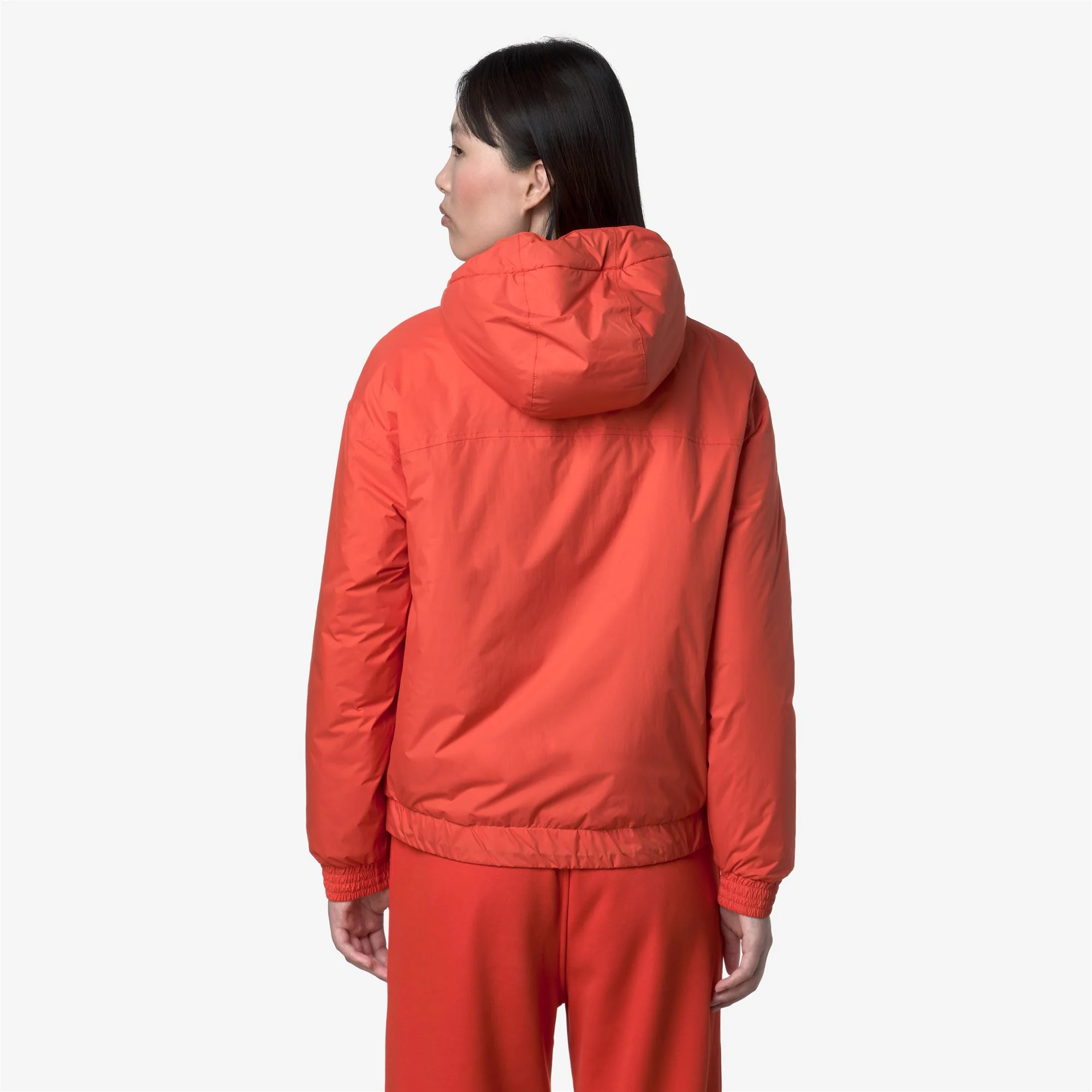 LE VRAI 4.0 ALBINE ORSETTO - Jackets - Short - Woman - ORANGE FIESTA - Image 5