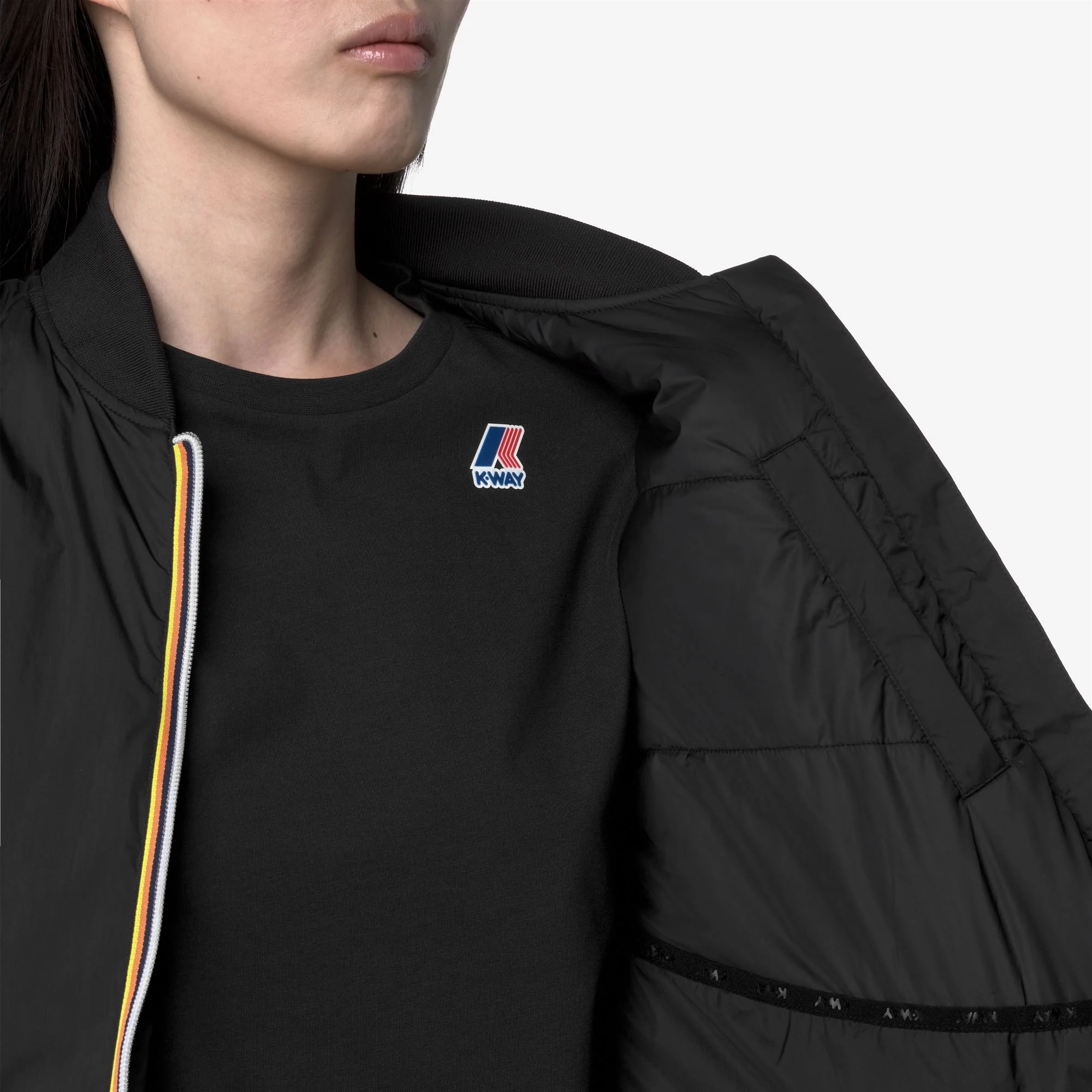 LE VRAI 4.0 AZELIE WARM - Jackets - Short - Woman - BLACK PURE - Image 3