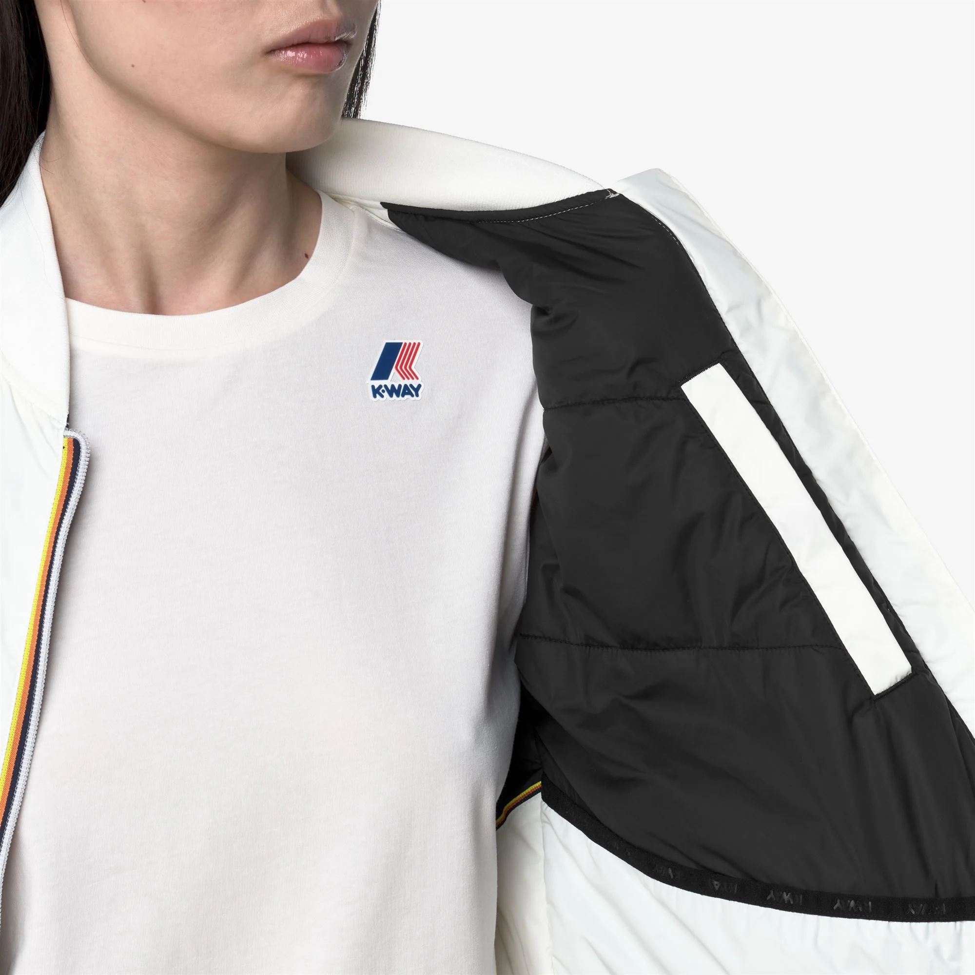 LE VRAI 4.0 AZELIE WARM - Jackets - Short - Woman - WHITE GARDENIA - Image 3