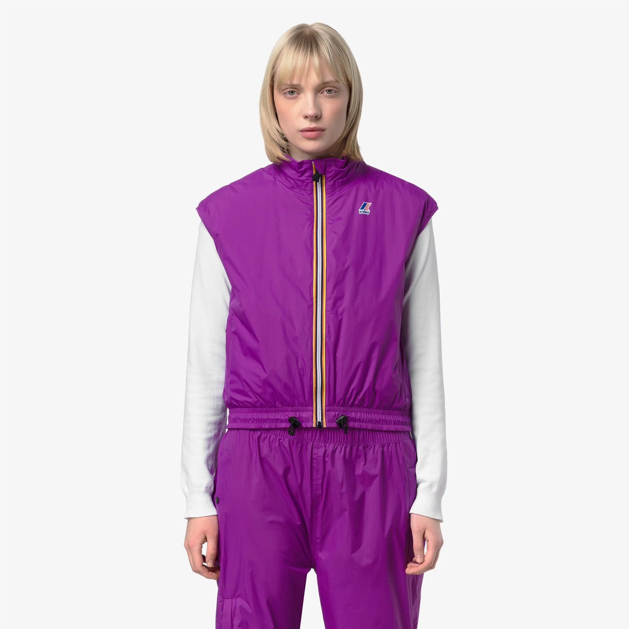 LE VRAI 4.0 CARINE WARM - Jackets - Vest - Woman - VIOLET - Image 4