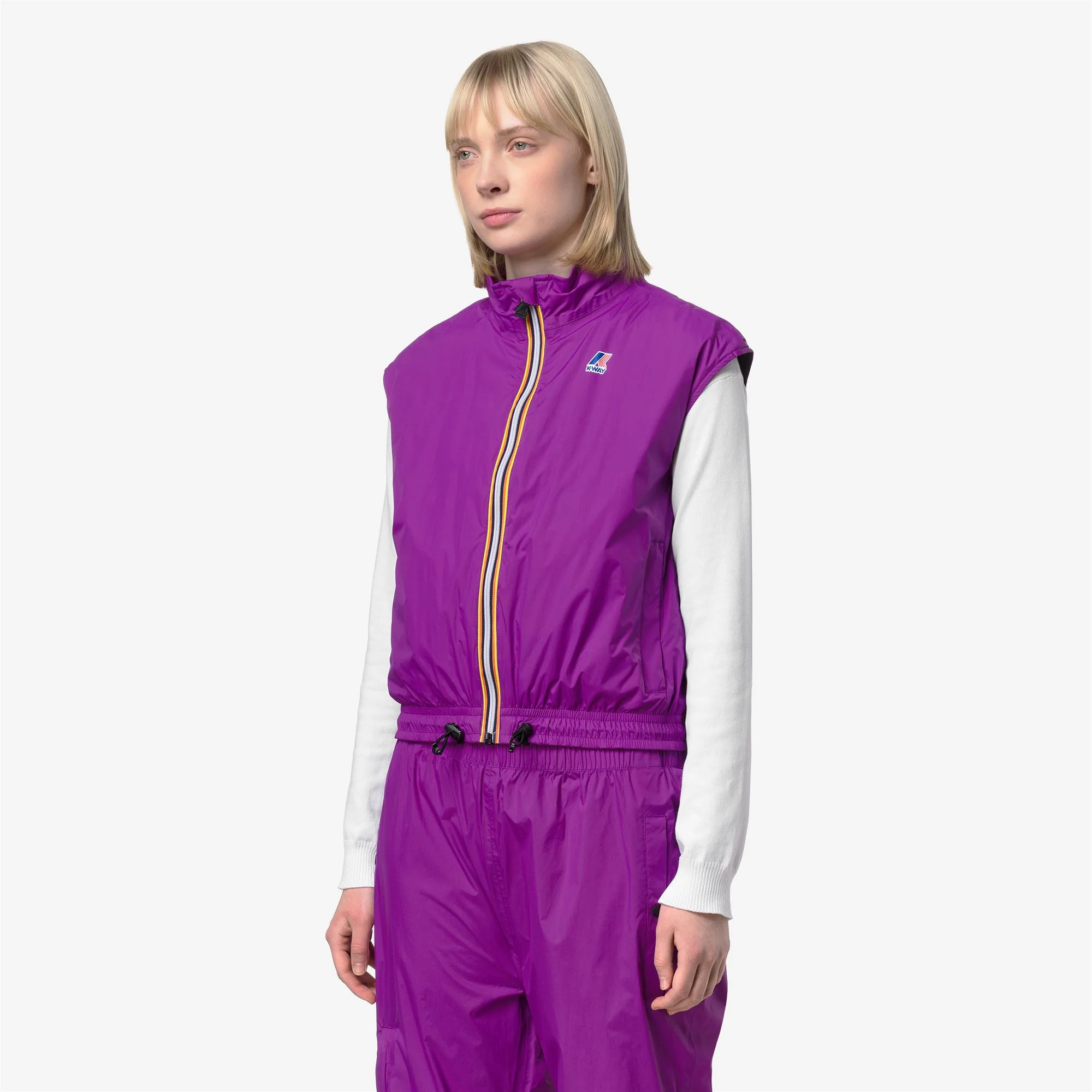 LE VRAI 4.0 CARINE WARM - Jackets - Vest - Woman - VIOLET - Image 5