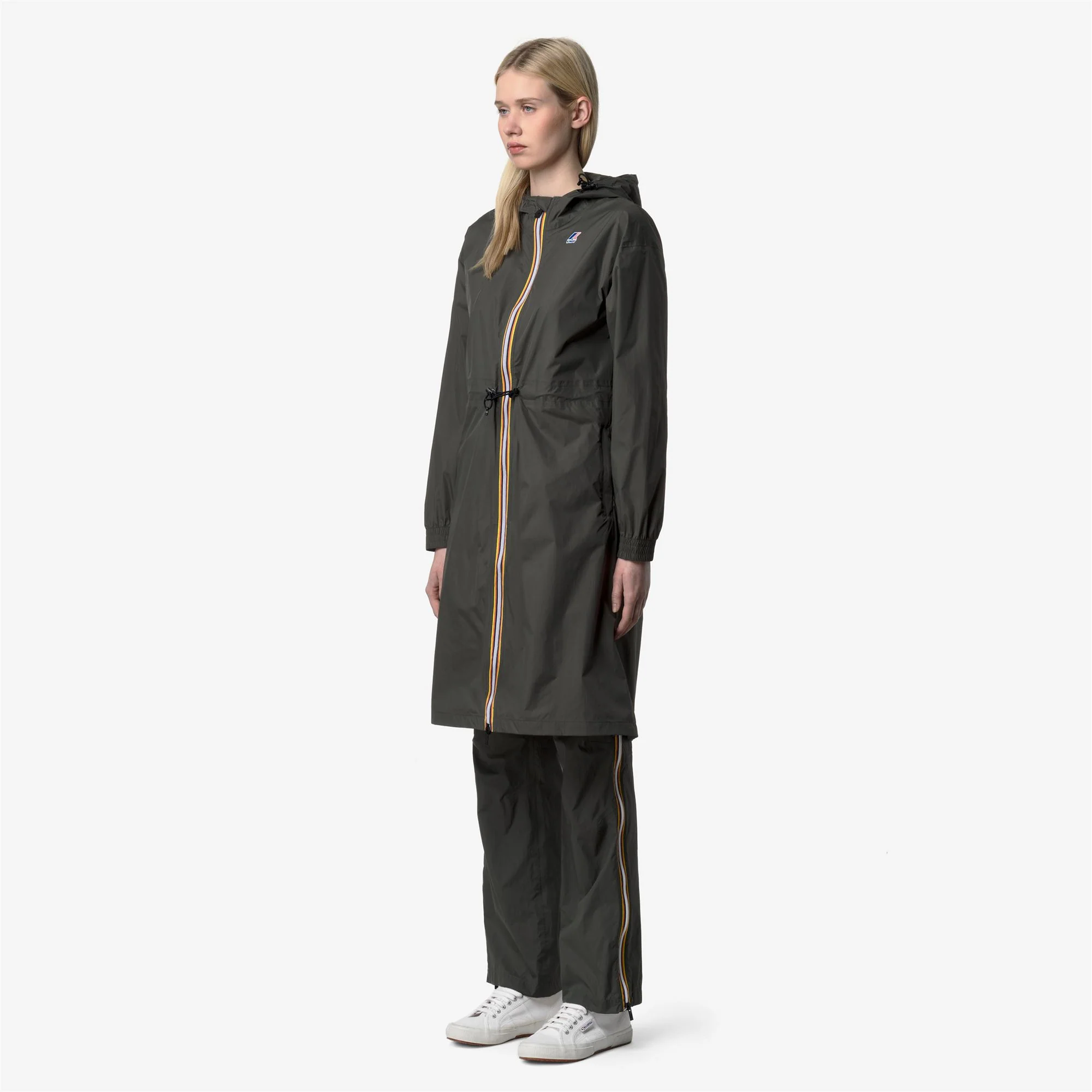 LE VRAI 4.0 DELIA - Jackets - 3/4 LENGTH - Woman - GREEN BLACKISH - Image 5