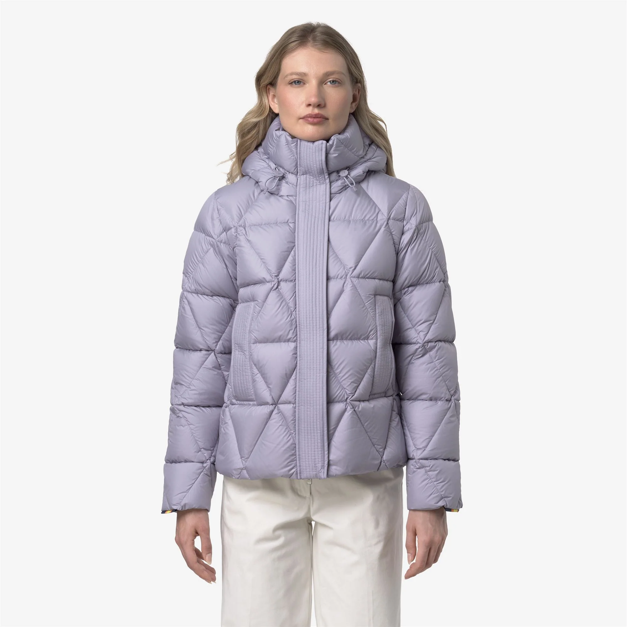 LETHILLE THERMO MICROFIBER - Jackets - Short - Woman - VIOLET LAVANDER COMBO - Image 3