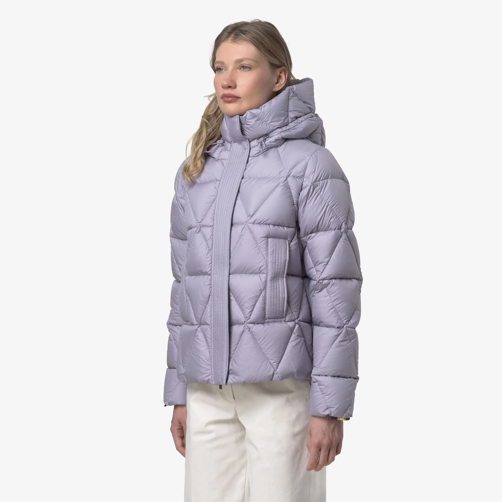 LETHILLE THERMO MICROFIBER - Jackets - Short - Woman - VIOLET LAVANDER COMBO - Image 4