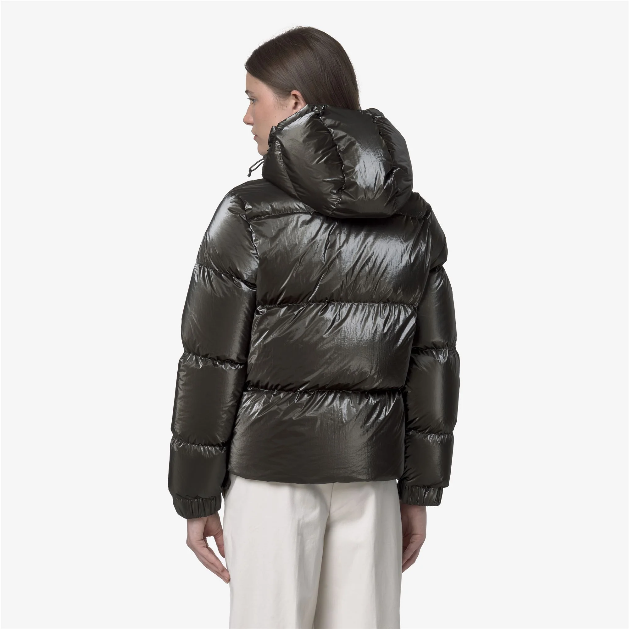 LETHILLE THERMO PEARLY - Jackets - Short - Woman - BLACK OLIVE COMBO - Image 5