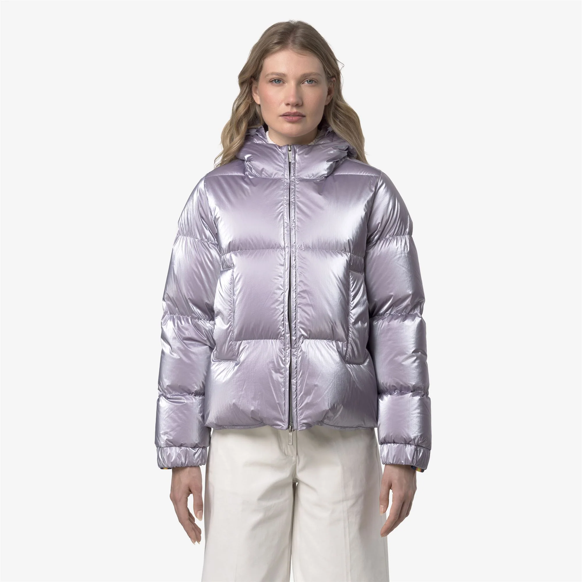 LETHILLE THERMO PEARLY - Jackets - Short - Woman - VIOLET LAVANDER COMBO - Image 3