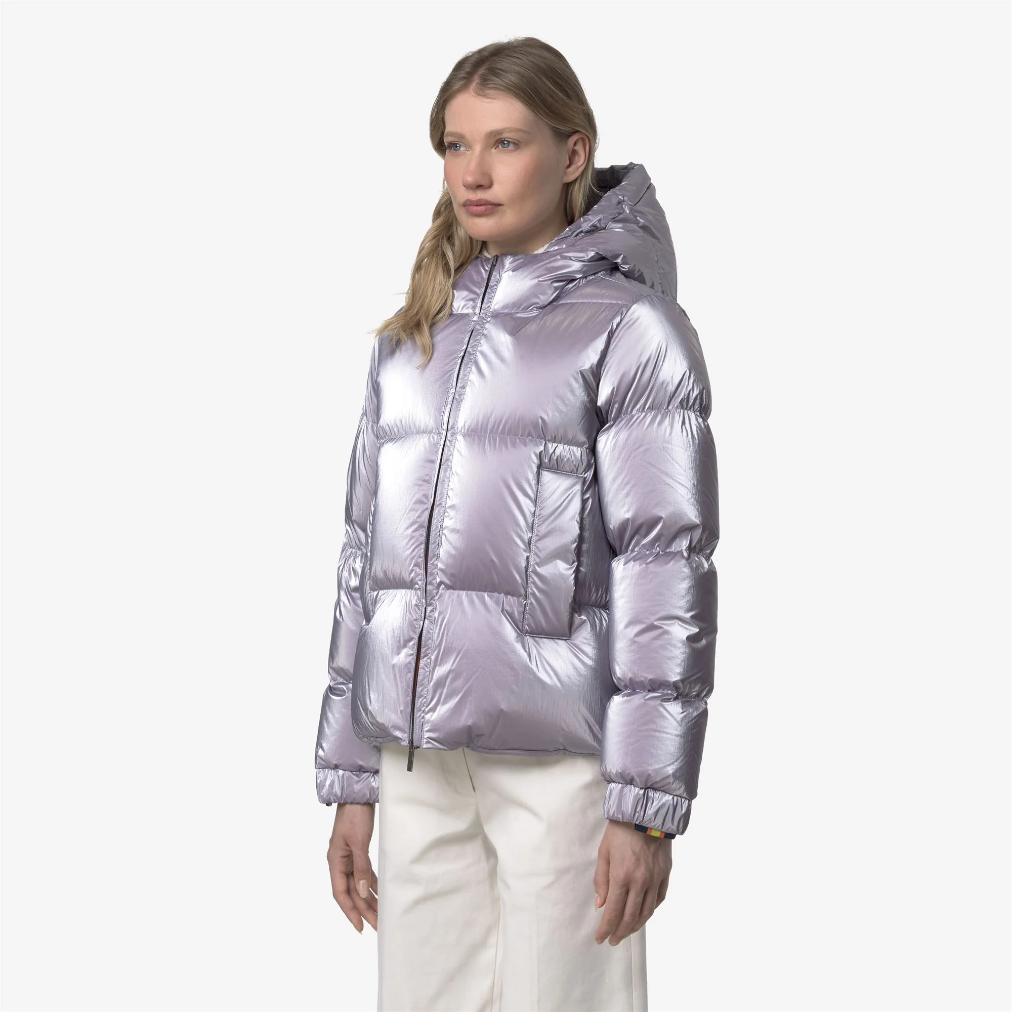 LETHILLE THERMO PEARLY - Jackets - Short - Woman - VIOLET LAVANDER COMBO - Image 4