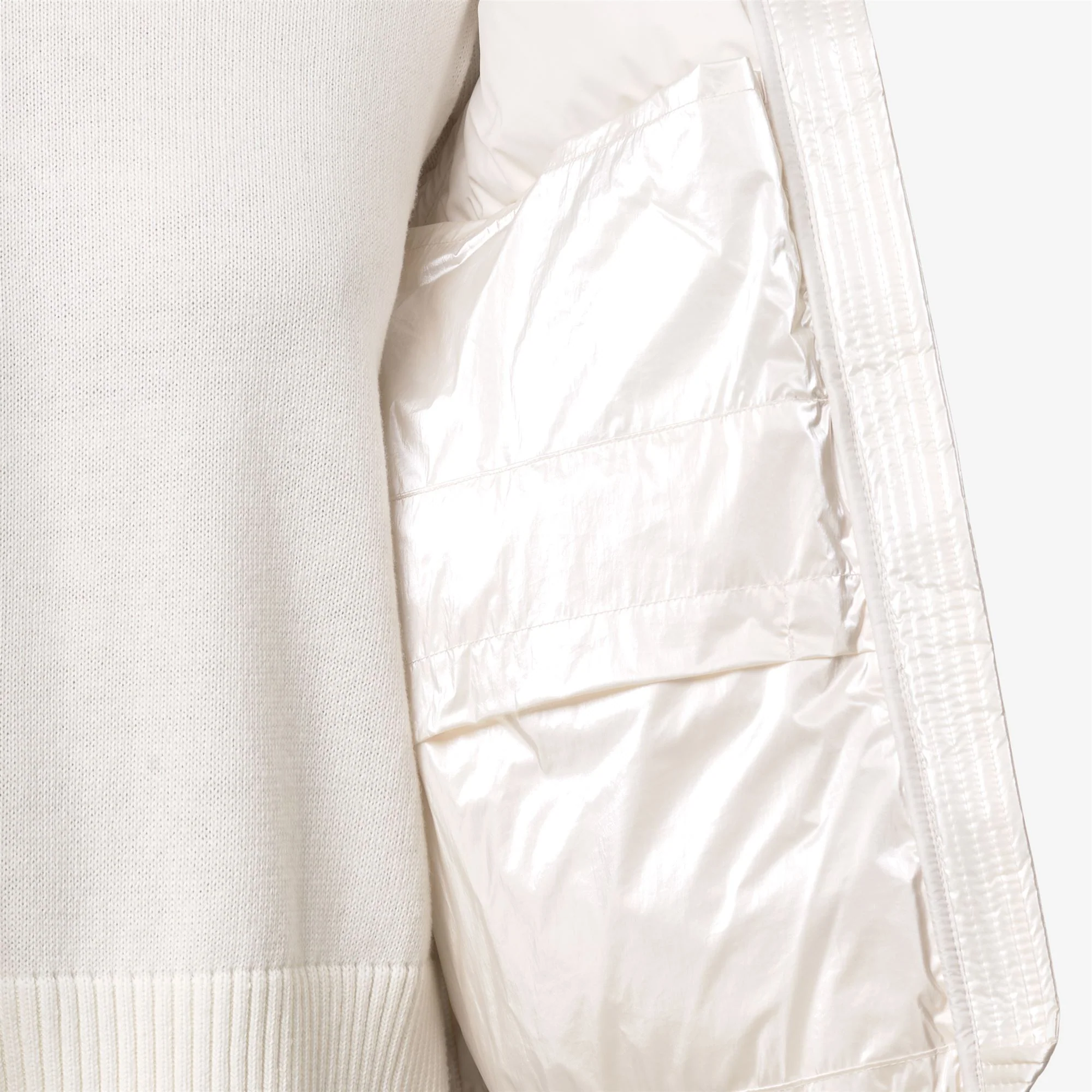 LETHILLE THERMO PEARLY - Jackets - Short - Woman - WHITE GARDENIA COMBO - Image 2