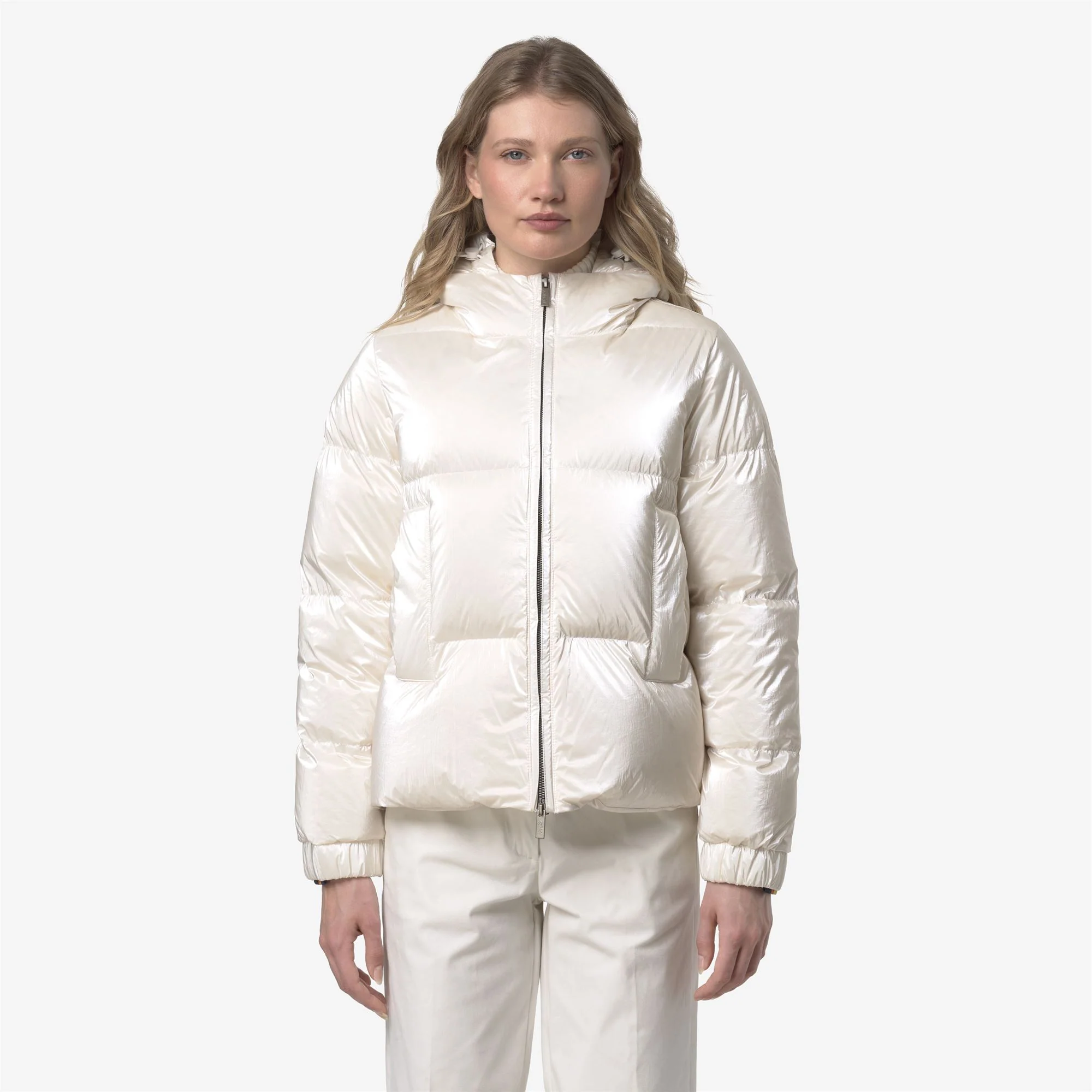 LETHILLE THERMO PEARLY - Jackets - Short - Woman - WHITE GARDENIA COMBO - Image 3
