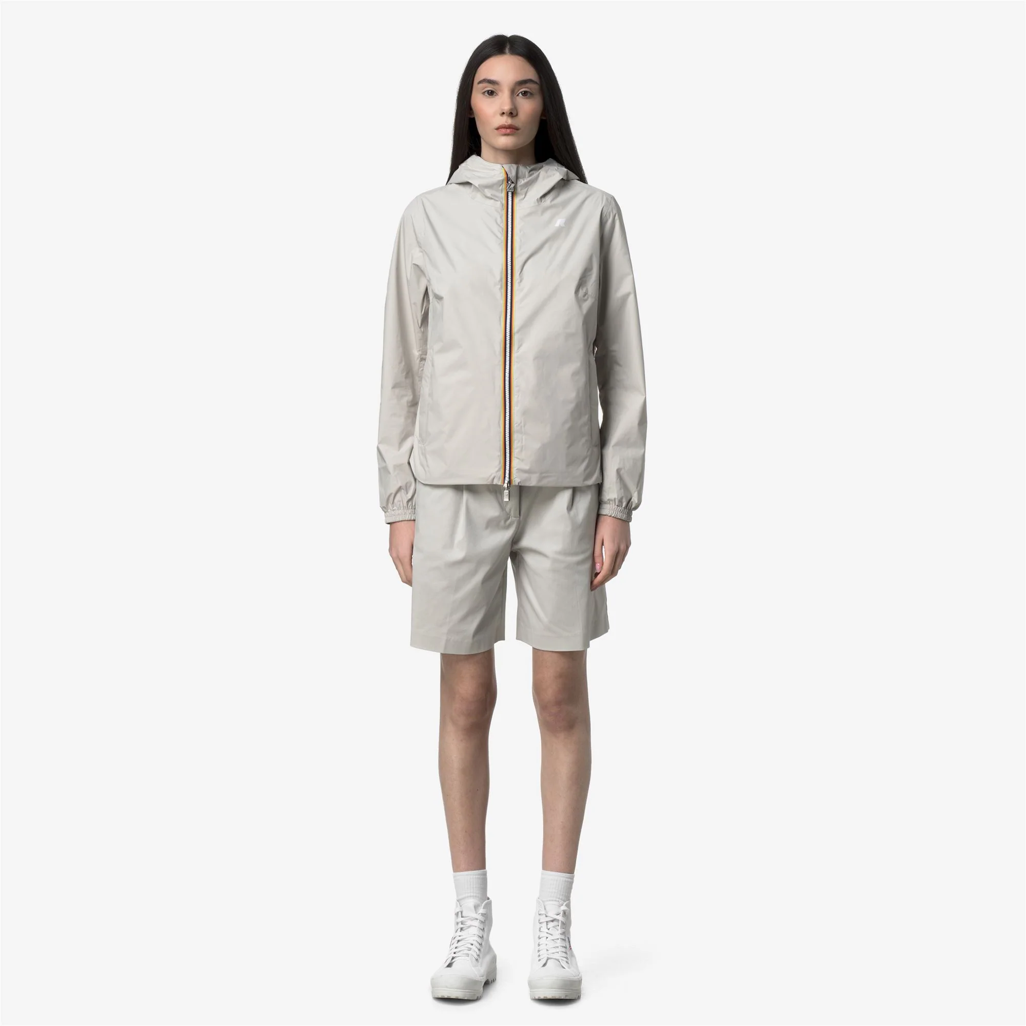LIL 2.0 PLUS.2 REVERSIBLE - Jackets - Short - Woman - BEIGE LT-GREEN LICHEN - Image 4