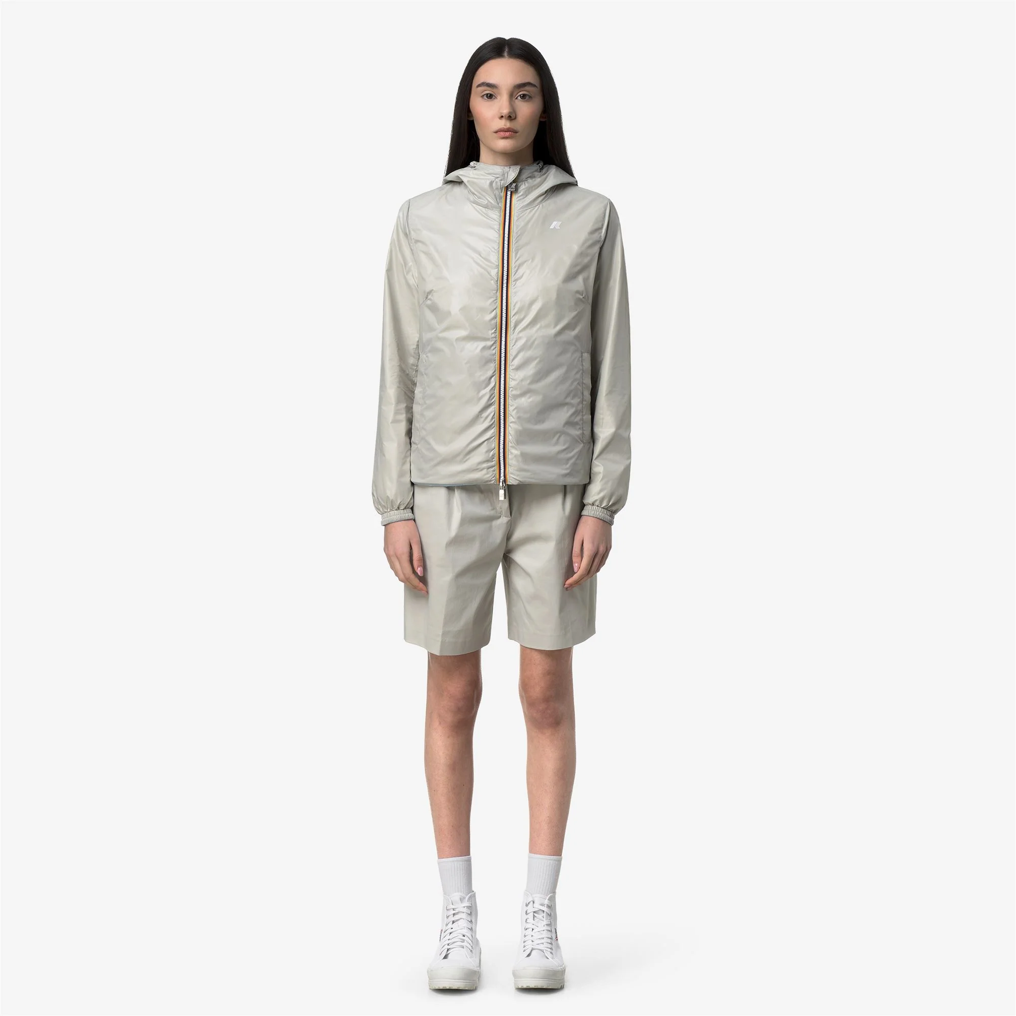 LIL 2.0 PLUS.2 REVERSIBLE - Jackets - Short - Woman - BLUE DREAM-BEIGE LT - Image 3