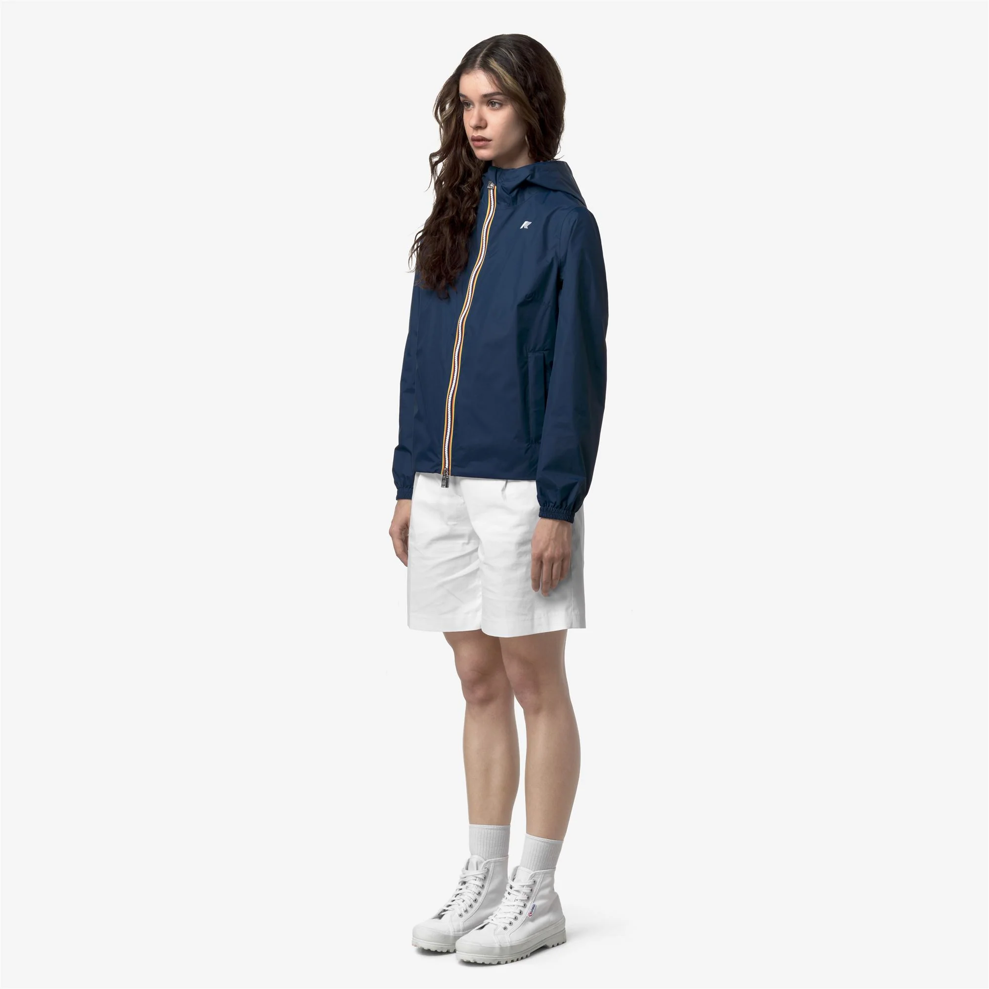 LIL 2.0 PLUS.2 REVERSIBLE - Jackets - Short - Woman - BLUE INSIGNIA-WHITE - Image 5