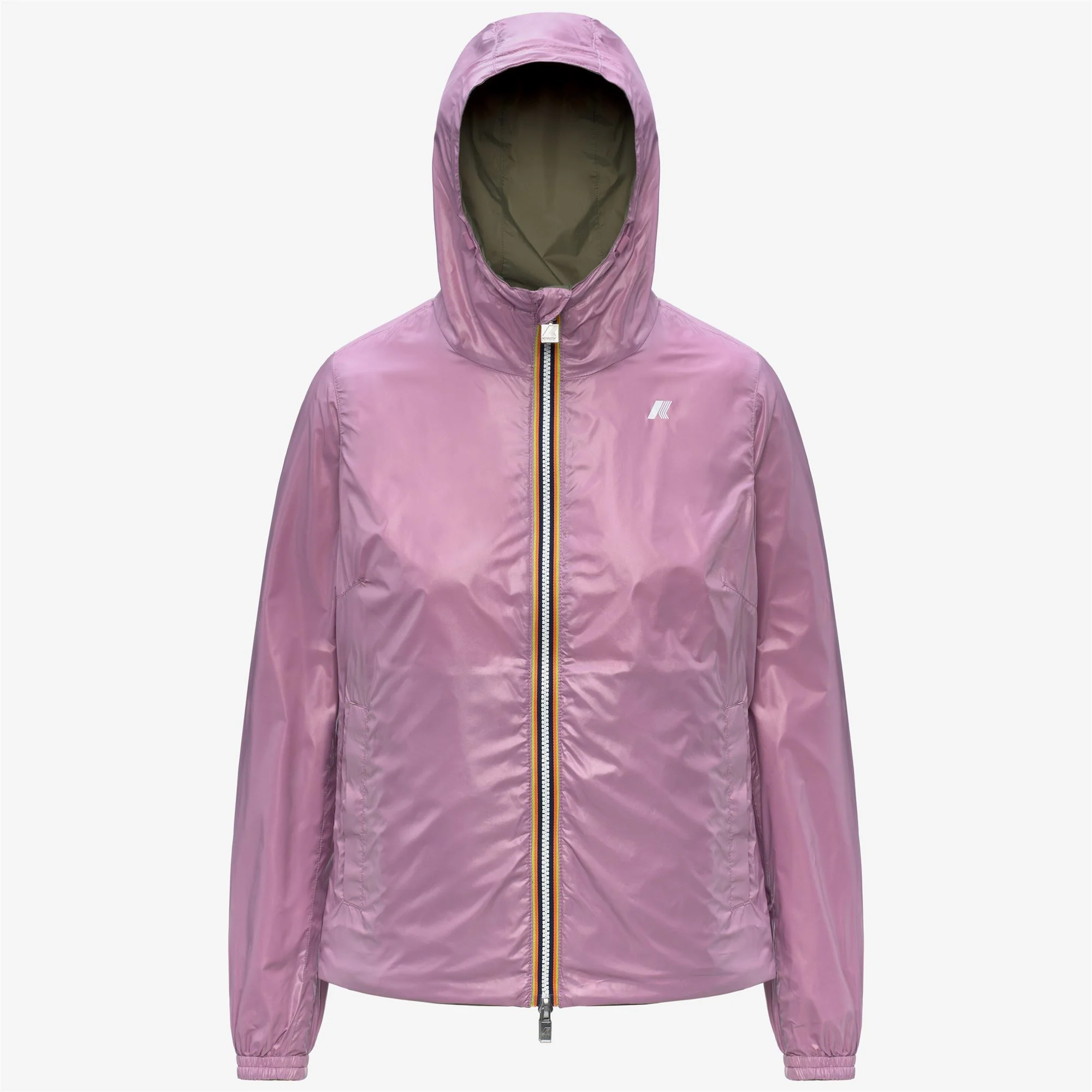 LIL 2.0 PLUS.2 REVERSIBLE - Jackets - Short - Woman - GREEN LICHEN-VIOLET GLICINE - Image 2