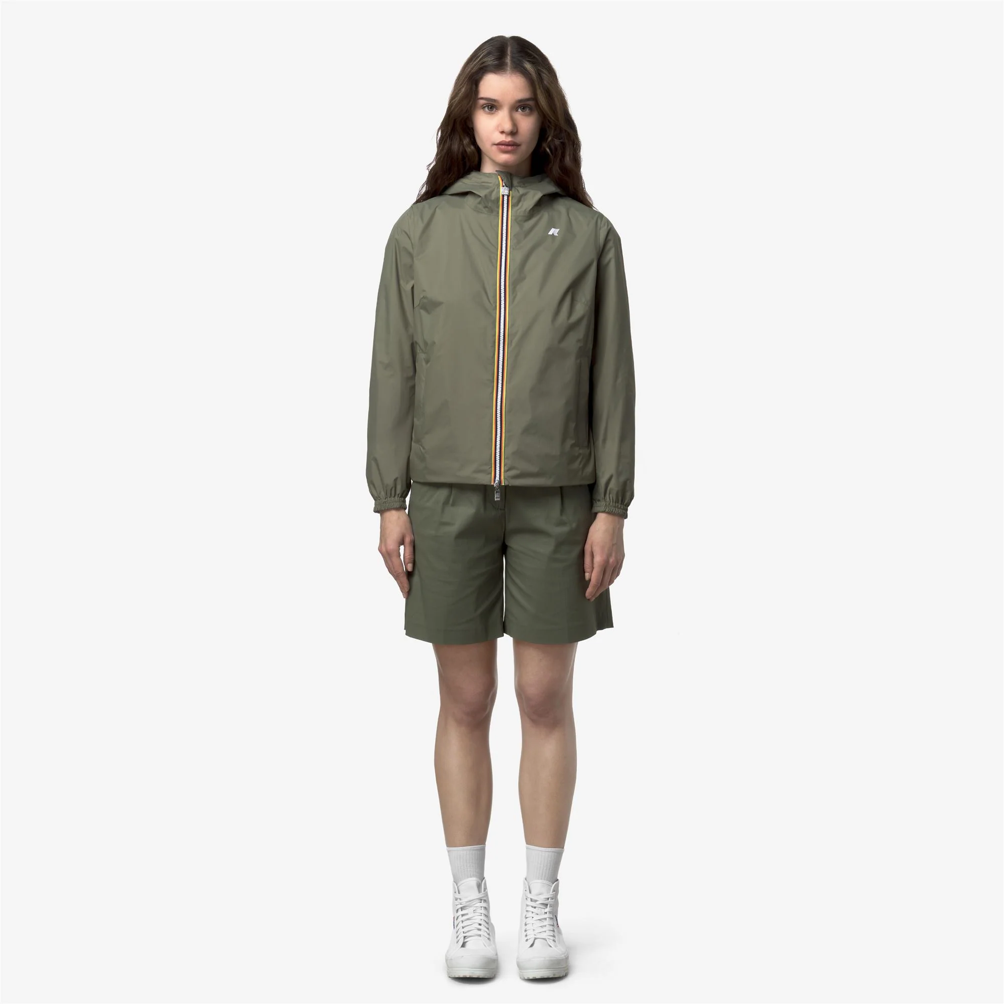 LIL 2.0 PLUS.2 REVERSIBLE - Jackets - Short - Woman - GREEN LICHEN-VIOLET GLICINE - Image 4