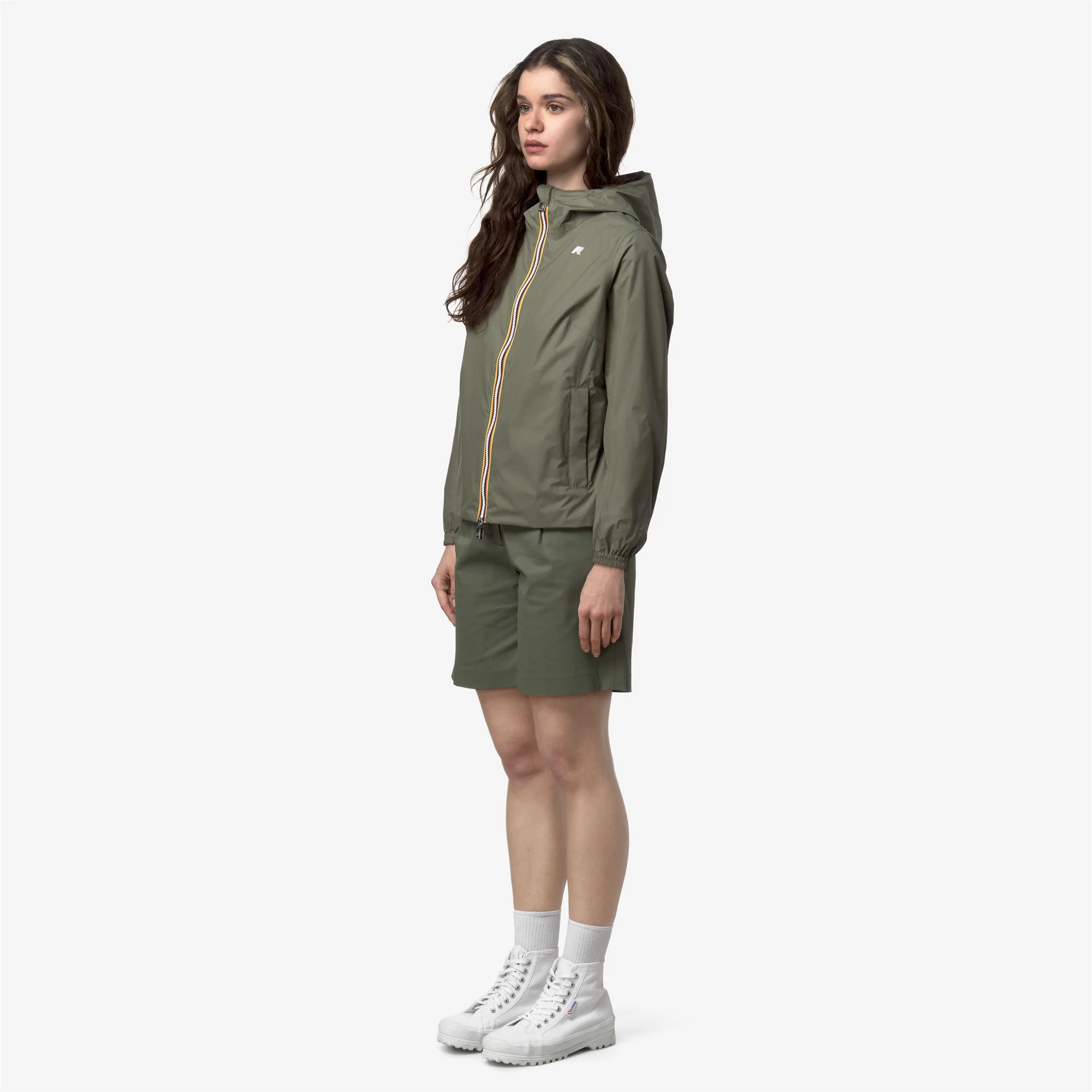 LIL 2.0 PLUS.2 REVERSIBLE - Jackets - Short - Woman - GREEN LICHEN-VIOLET GLICINE - Image 5