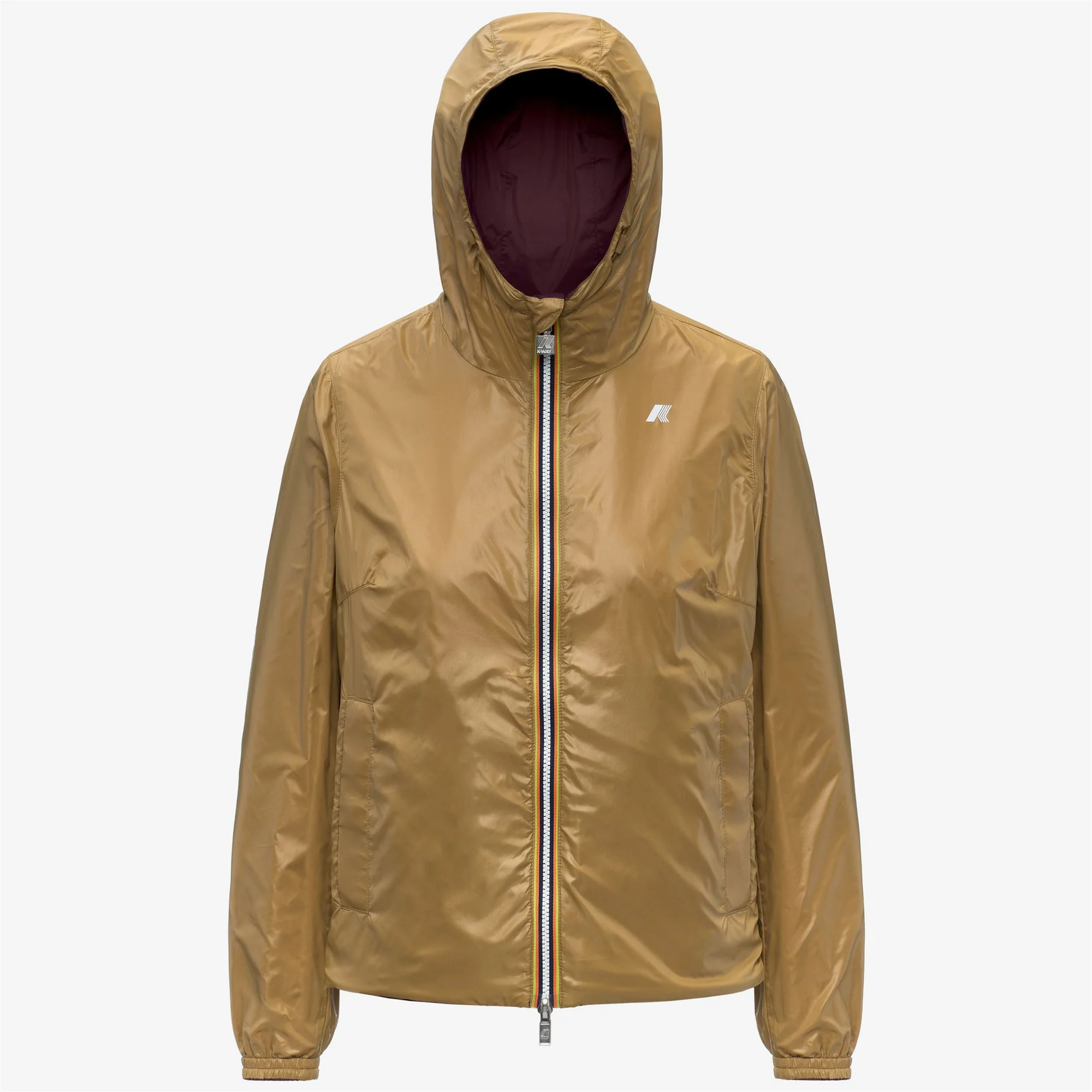 LIL 2.0 PLUS.2 REVERSIBLE - Jackets - Short - Woman - VIOLET MAUVE WINE-BROWN BISTRE - Image 2