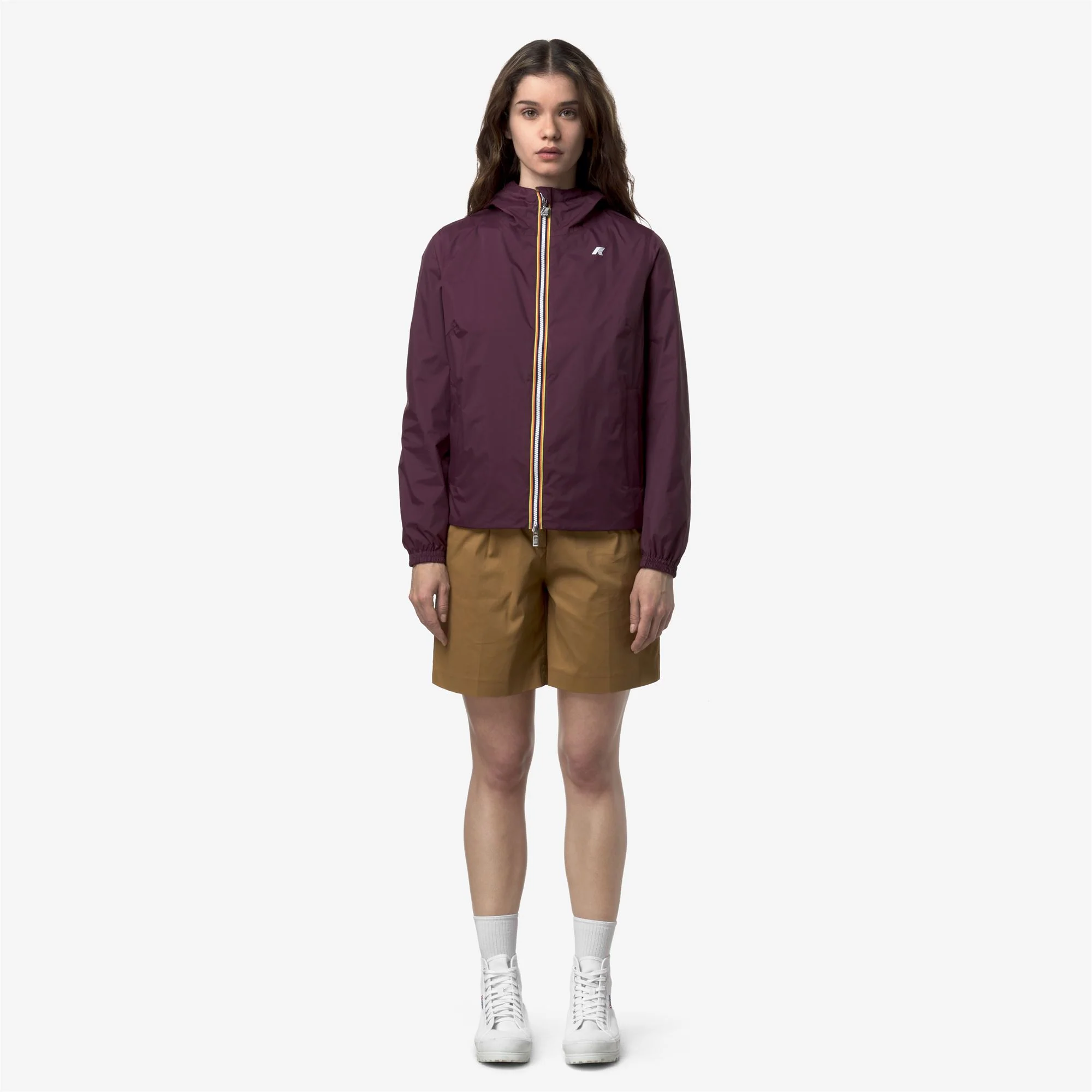 LIL 2.0 PLUS.2 REVERSIBLE - Jackets - Short - Woman - VIOLET MAUVE WINE-BROWN BISTRE - Image 4