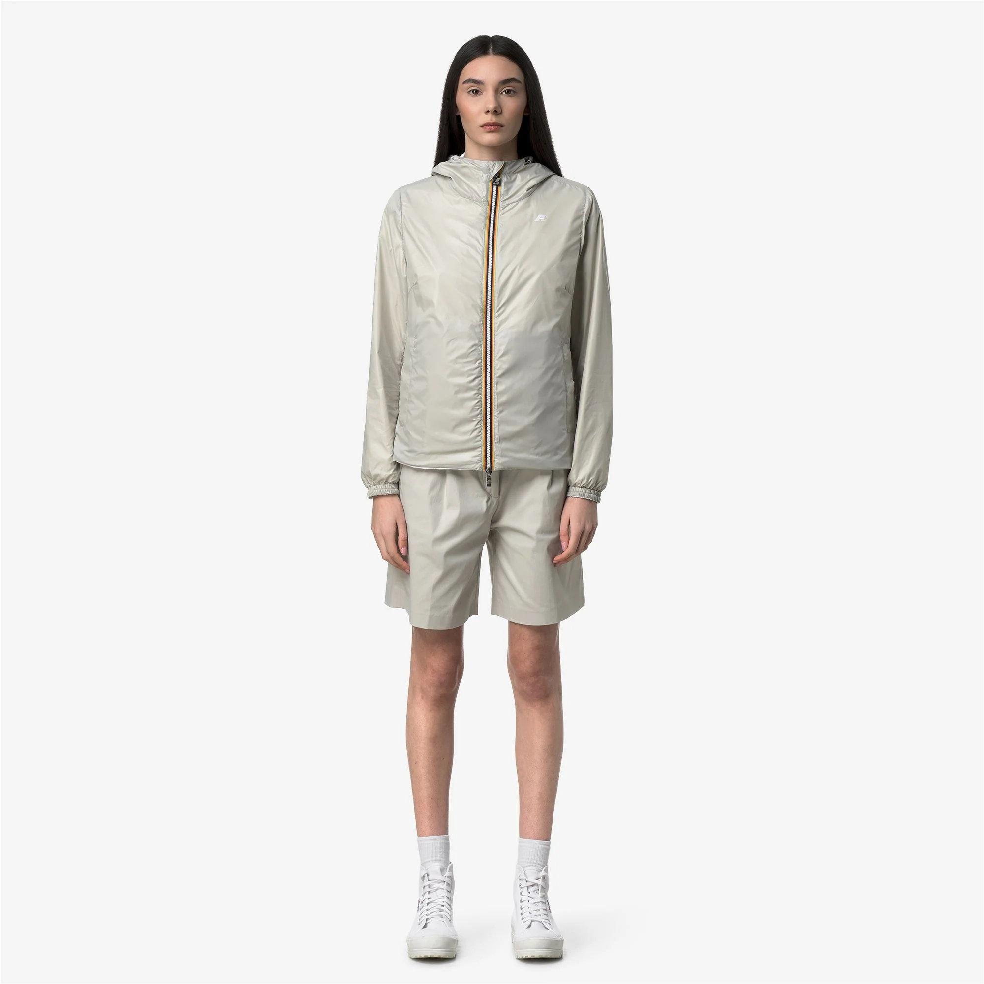 LIL 2.0 PLUS.2 REVERSIBLE - Jackets - Short - Woman - WHITE-BEIGE LT - Image 3