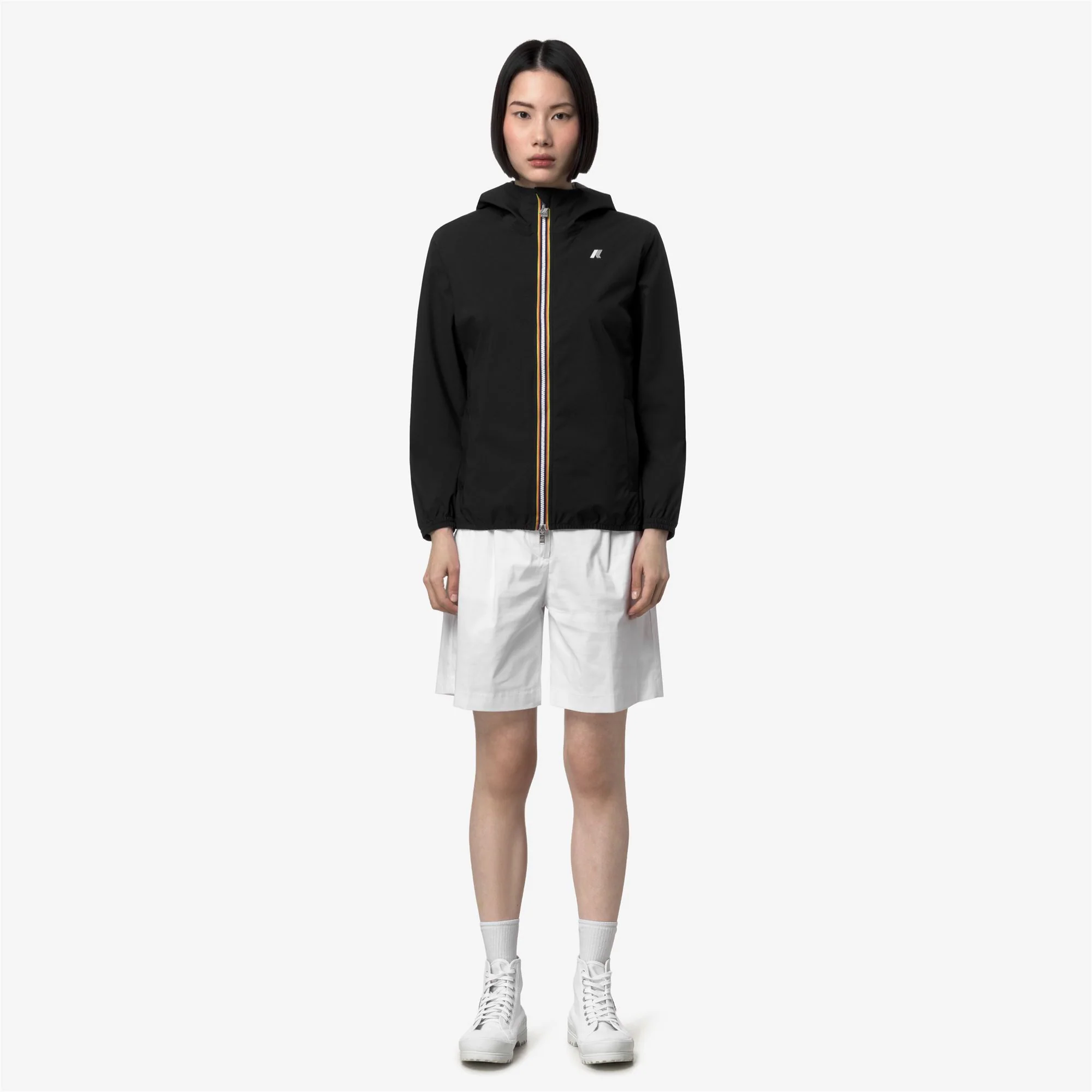 LIL 2.0 STRETCH DOT - Jackets - Short - Woman - BLACK PURE - Image 3