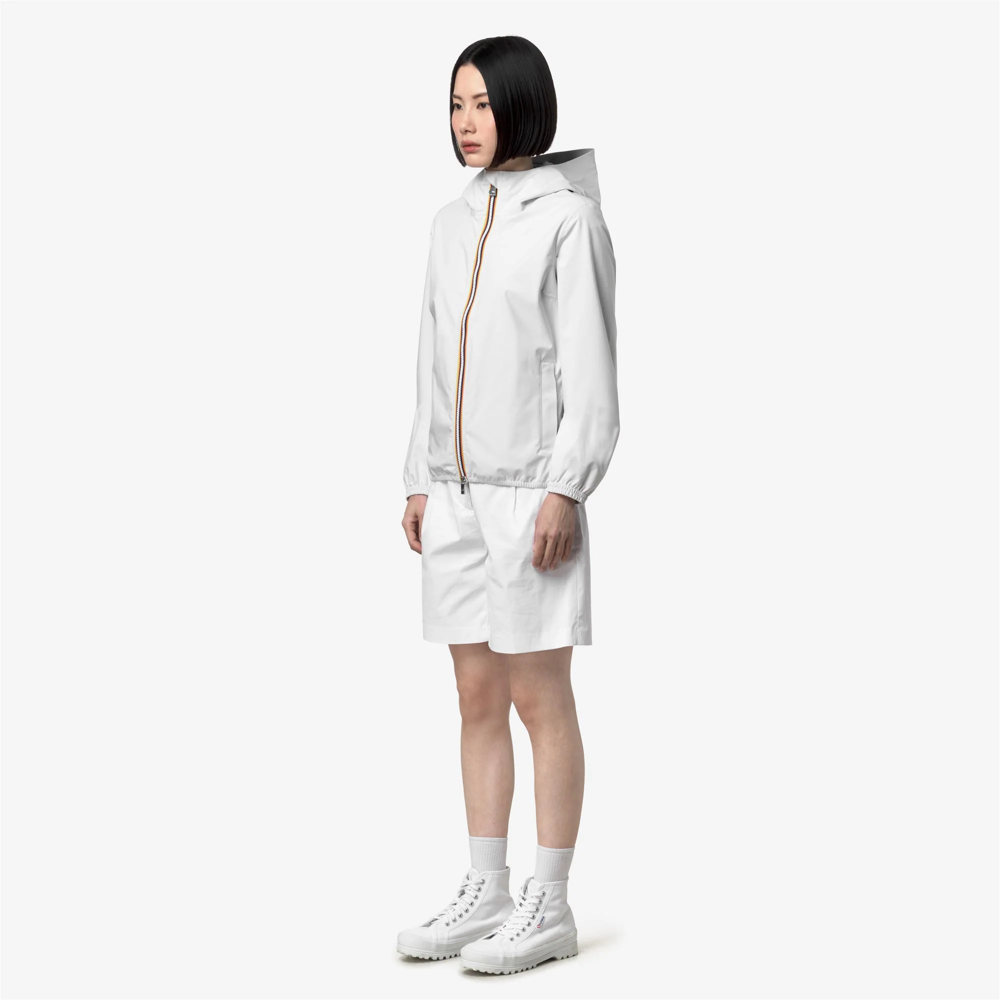 LIL 2.0 STRETCH DOT - Jackets - Short - Woman - WHITE - Image 4