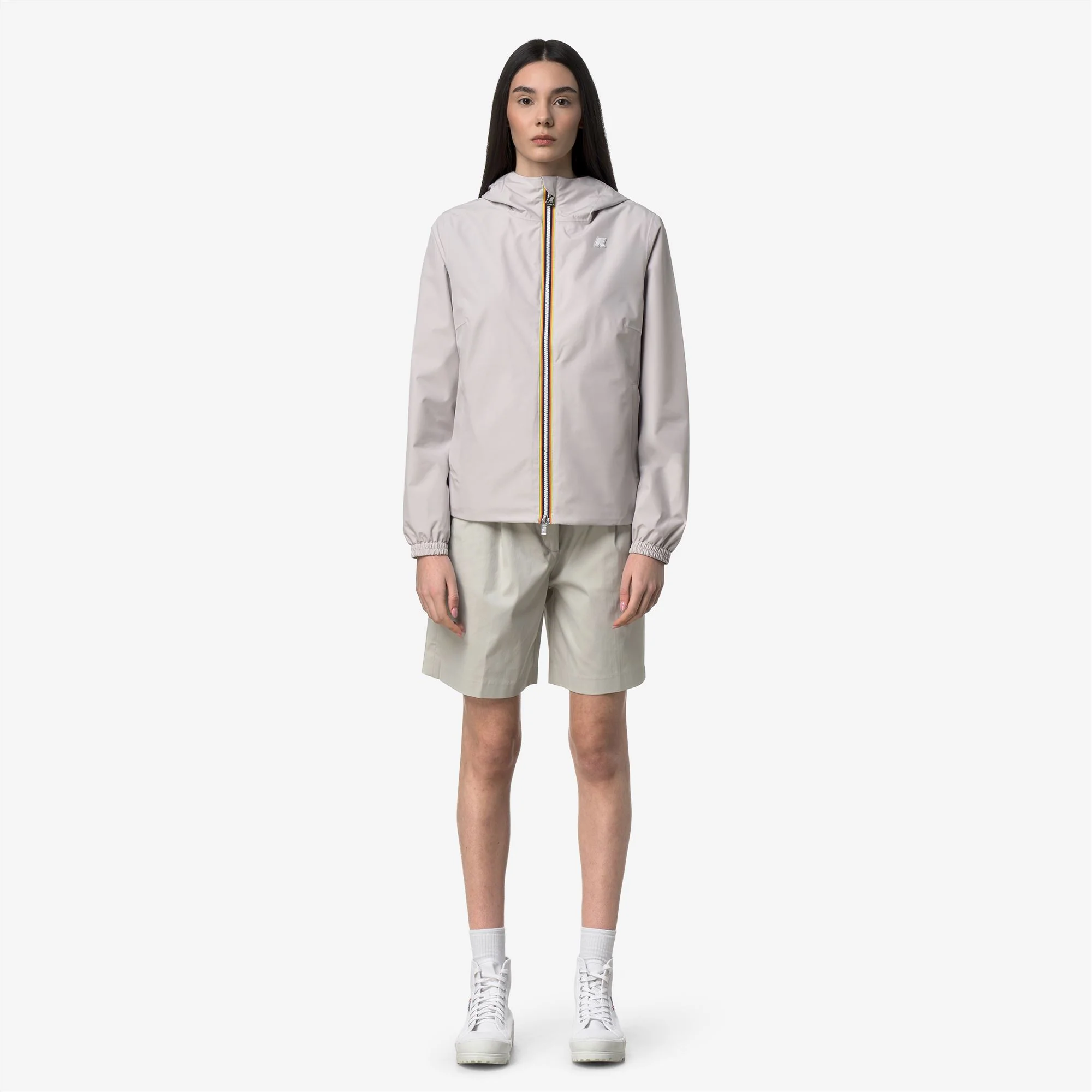 LIL 2.0 STRETCH POLY JERSEY - Jackets - Short - Woman - BEIGE LT - Image 3