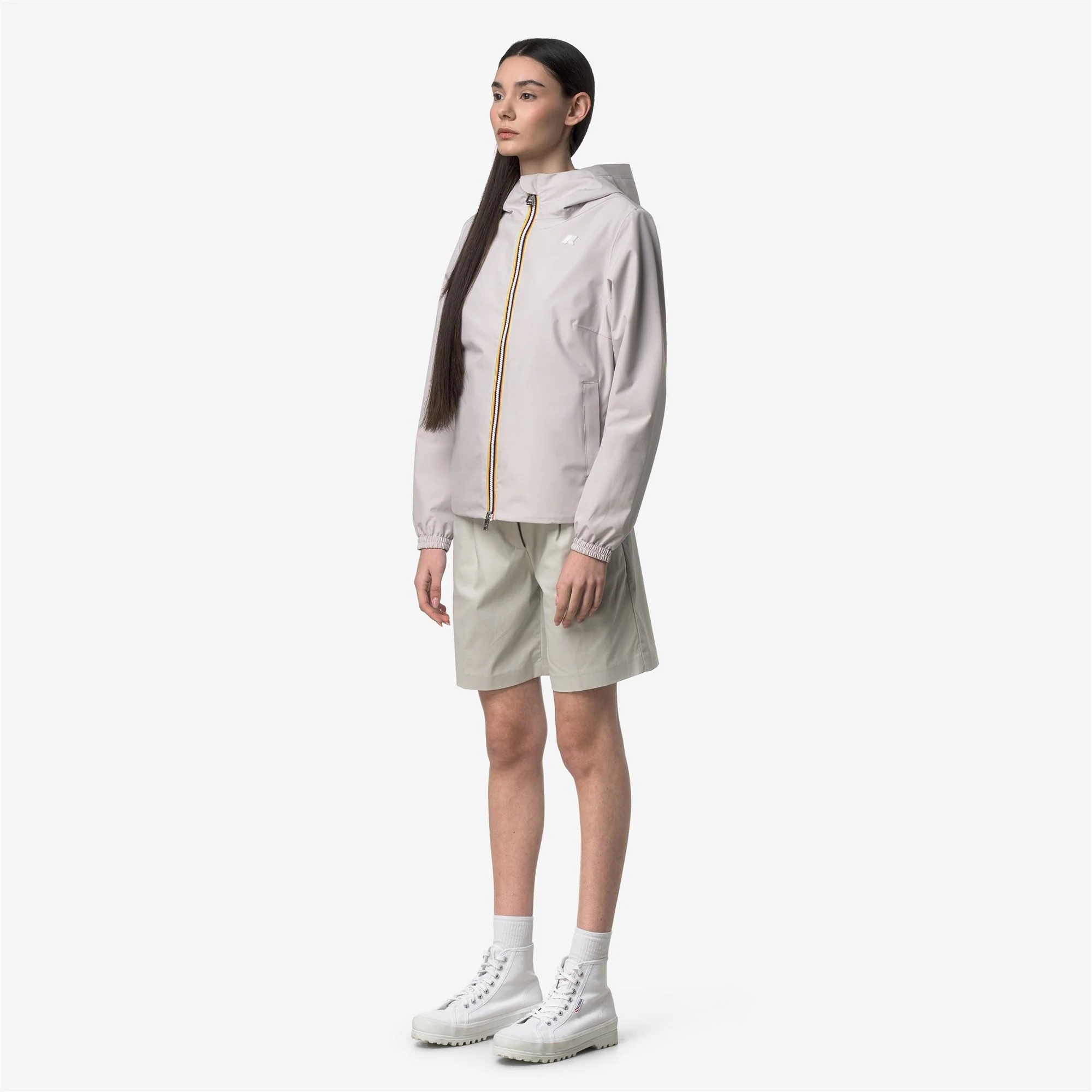 LIL 2.0 STRETCH POLY JERSEY - Jackets - Short - Woman - BEIGE LT - Image 4