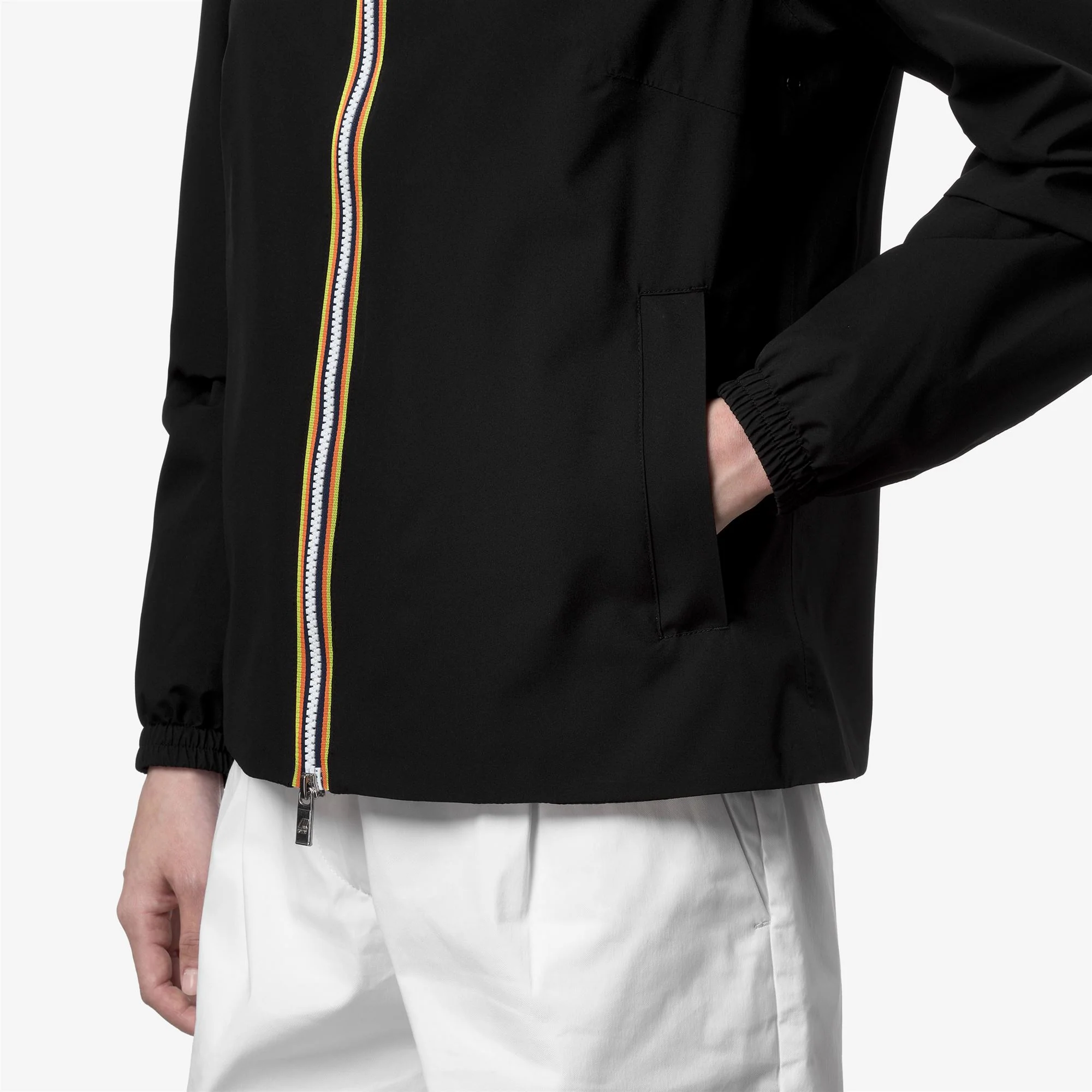 LIL 2.0 STRETCH POLY JERSEY - Jackets - Short - Woman - BLACK PURE - Image 2