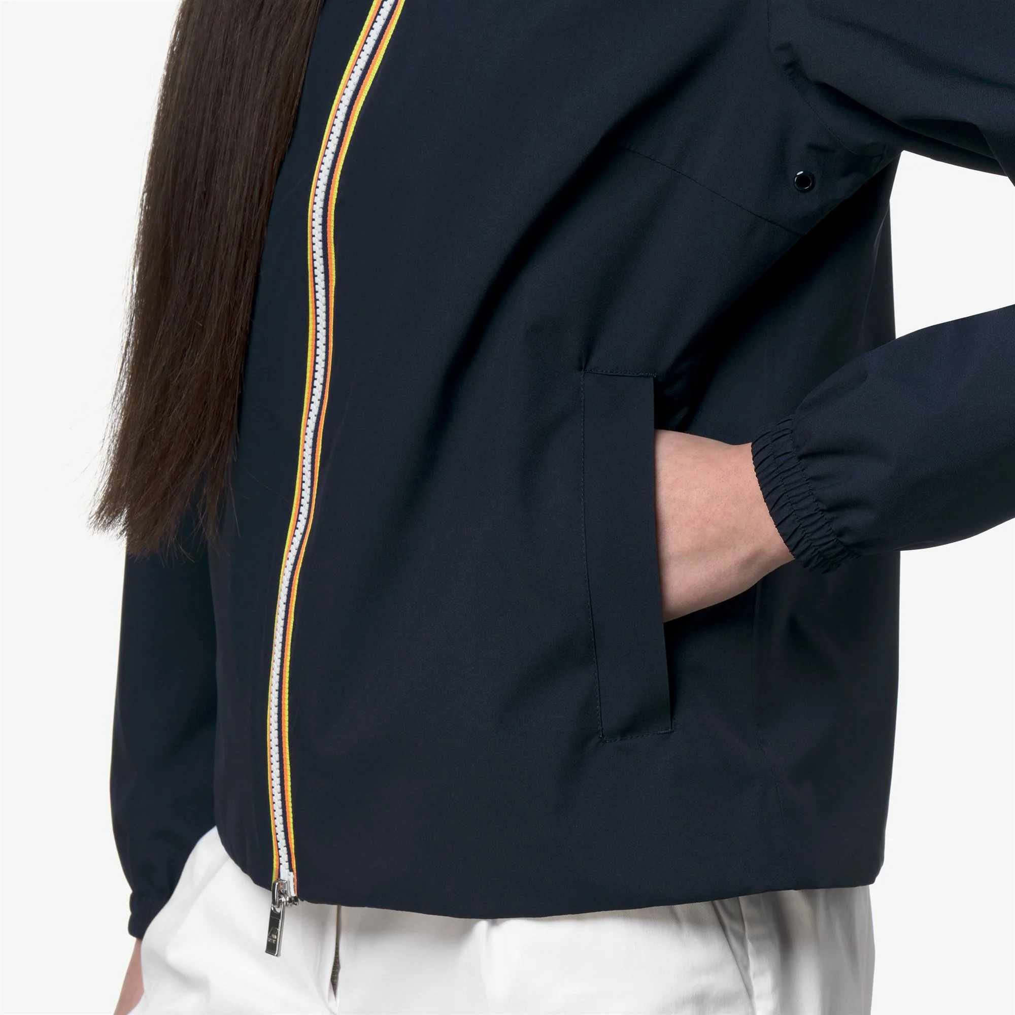 LIL 2.0 STRETCH POLY JERSEY - Jackets - Short - Woman - BLUE DEPTH - Image 2