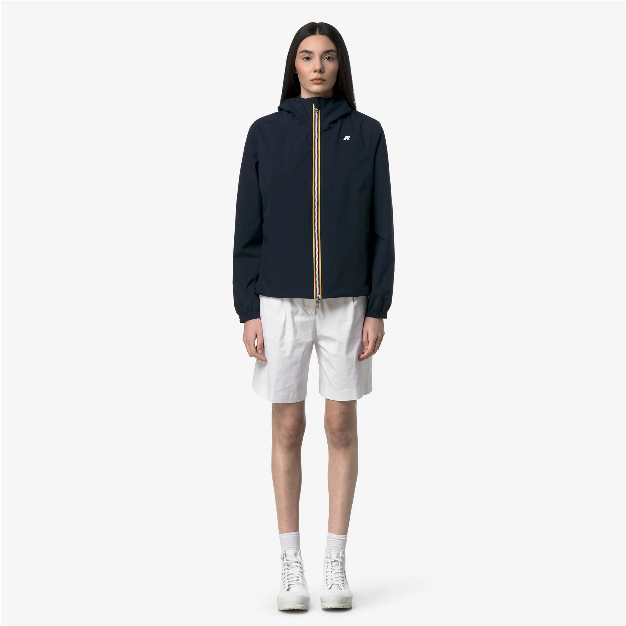 LIL 2.0 STRETCH POLY JERSEY - Jackets - Short - Woman - BLUE DEPTH - Image 3