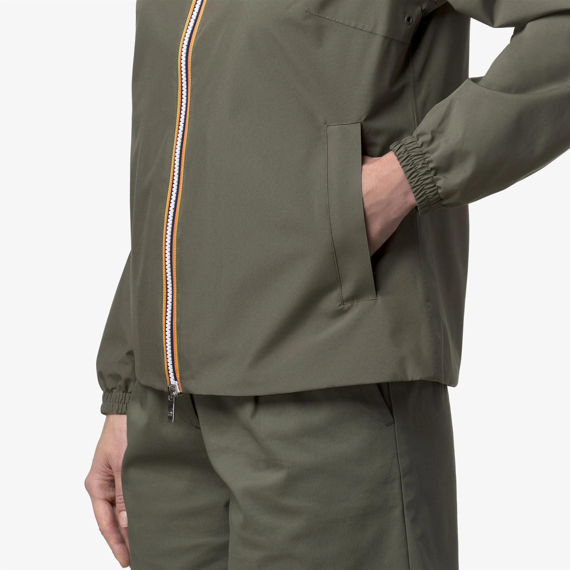 LIL 2.0 STRETCH POLY JERSEY - Jackets - Short - Woman - GREEN LICHEN - Image 2