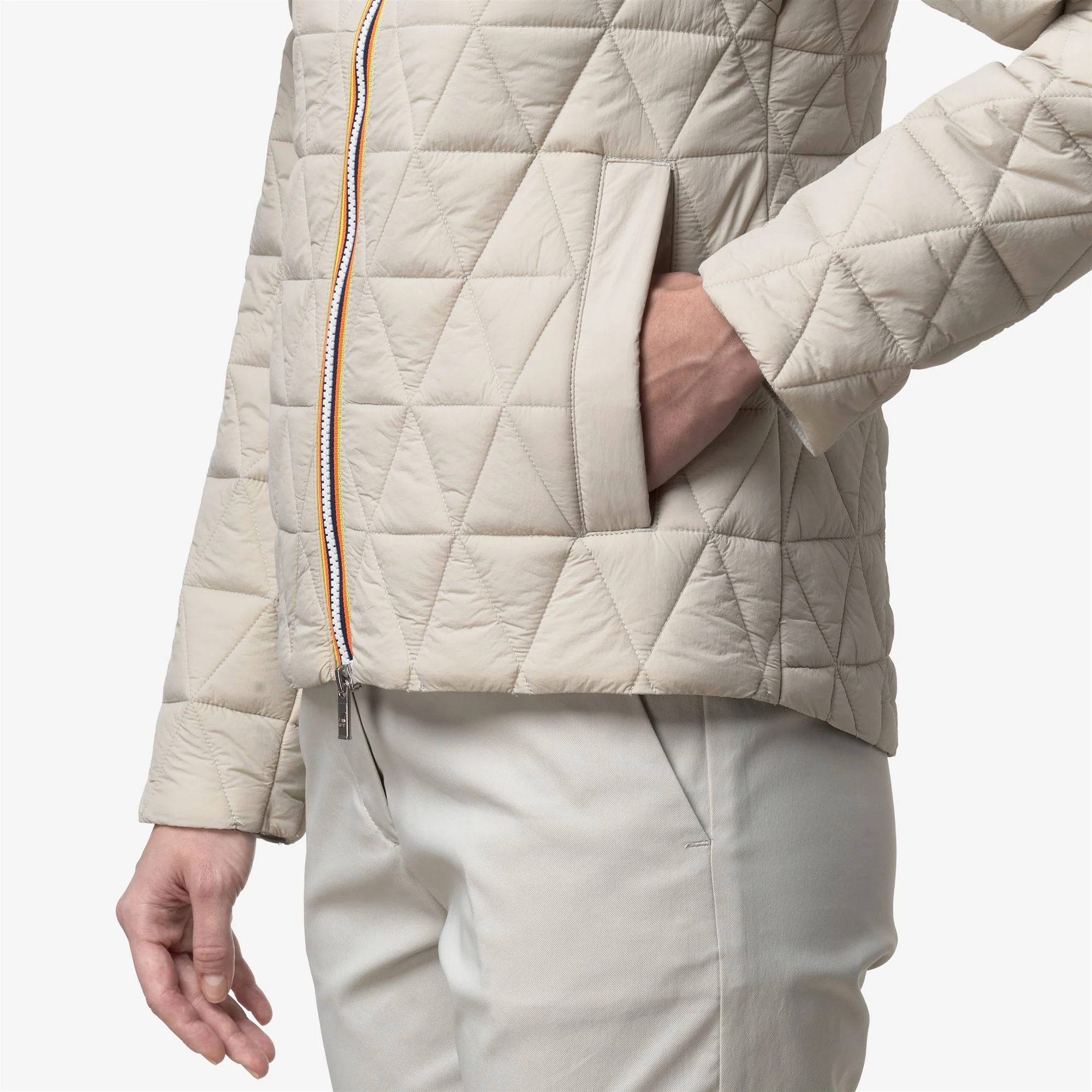 LIL DIAMOND QUILTED WARM - Jackets - Short - Woman - BEIGE LT - Image 2